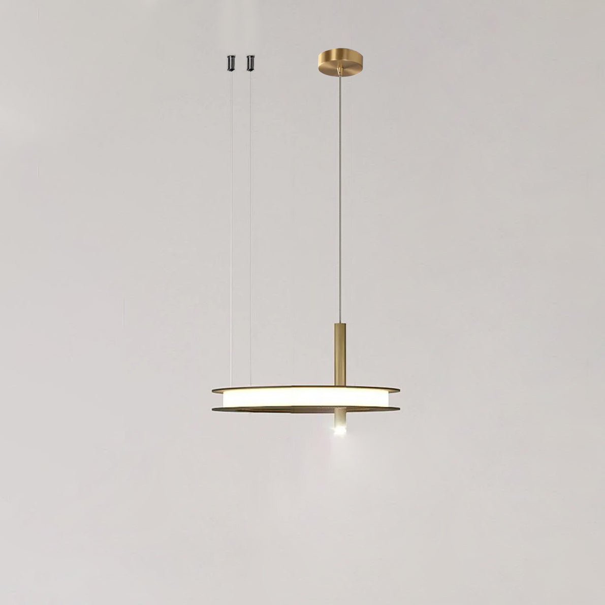 Aurora Kronleuchter Ring Lagen Minimalistisch-Letslighting