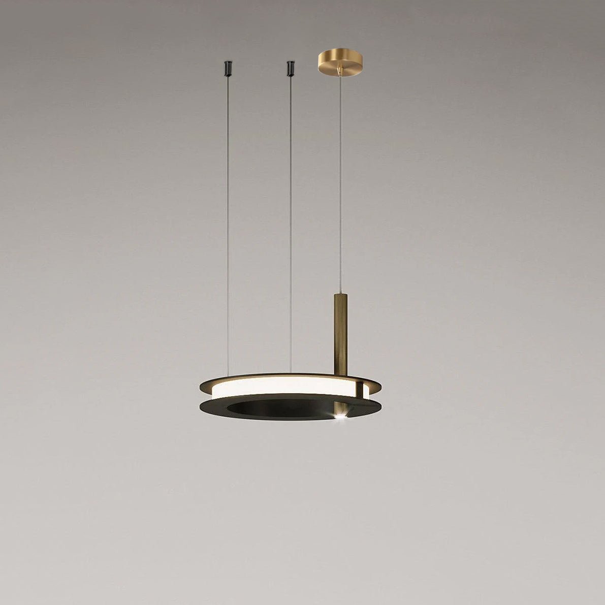 Aurora Kronleuchter Ring Lagen Minimalistisch-Letslighting