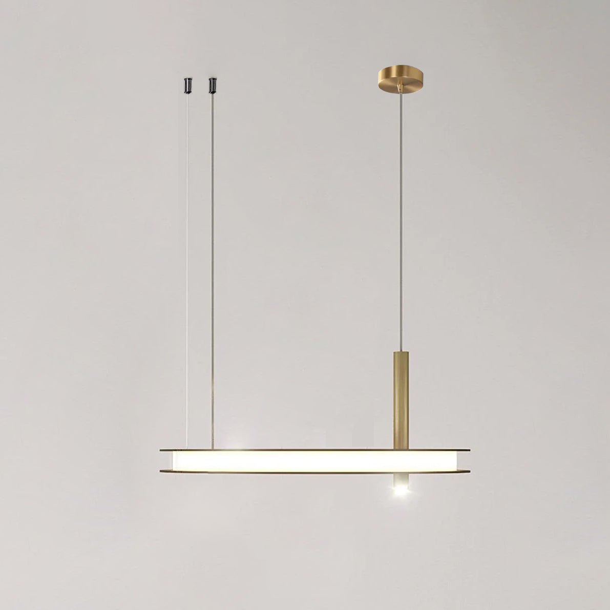 Aurora Kronleuchter Ring Lagen Minimalistisch-Letslighting