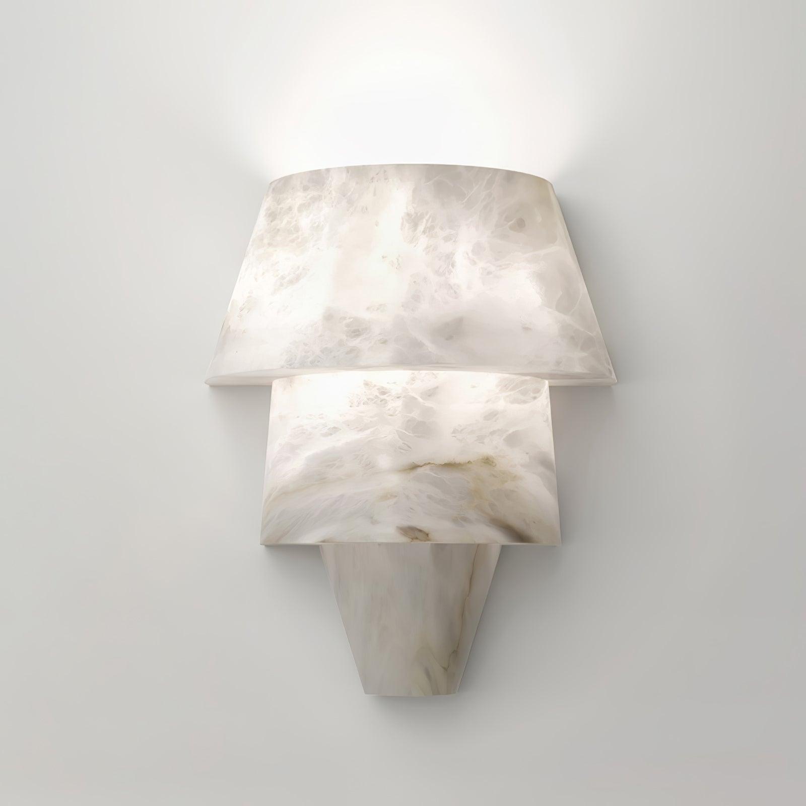 Vyloren Tiered Alabaster Wall Light - Neutralighting