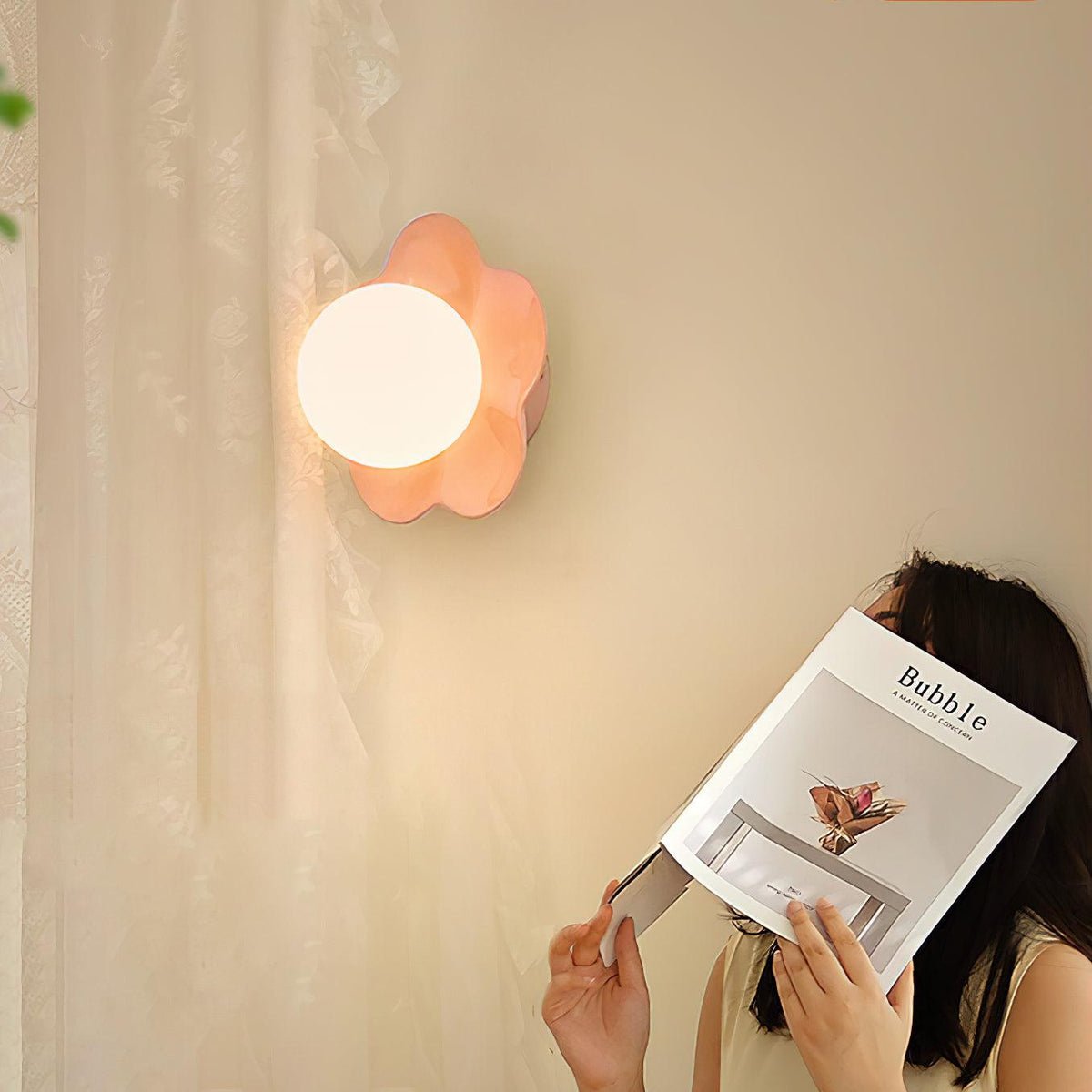 Arcore Verspielte Harz-Wandleuchte-Letslighting