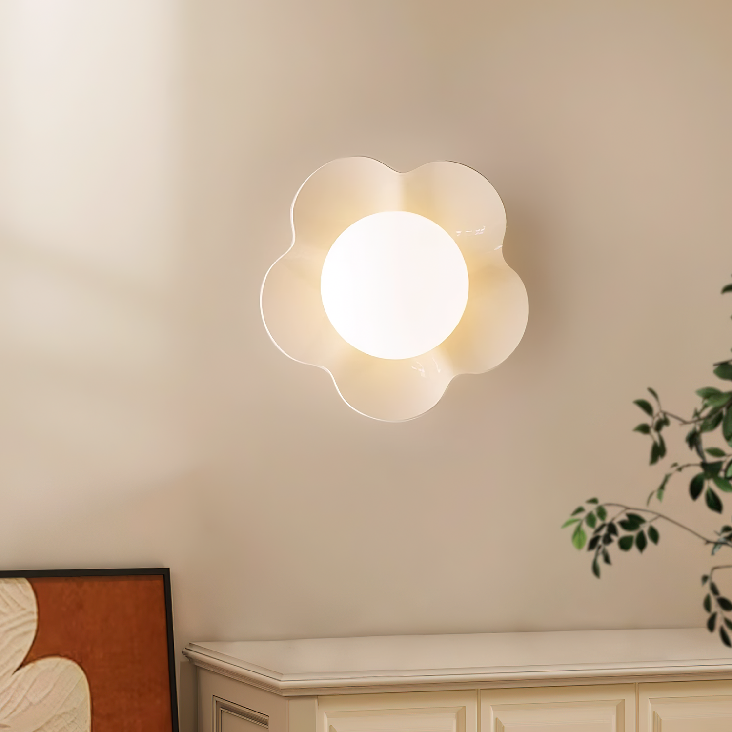 Arcore Verspielte Harz-Wandleuchte-Letslighting
