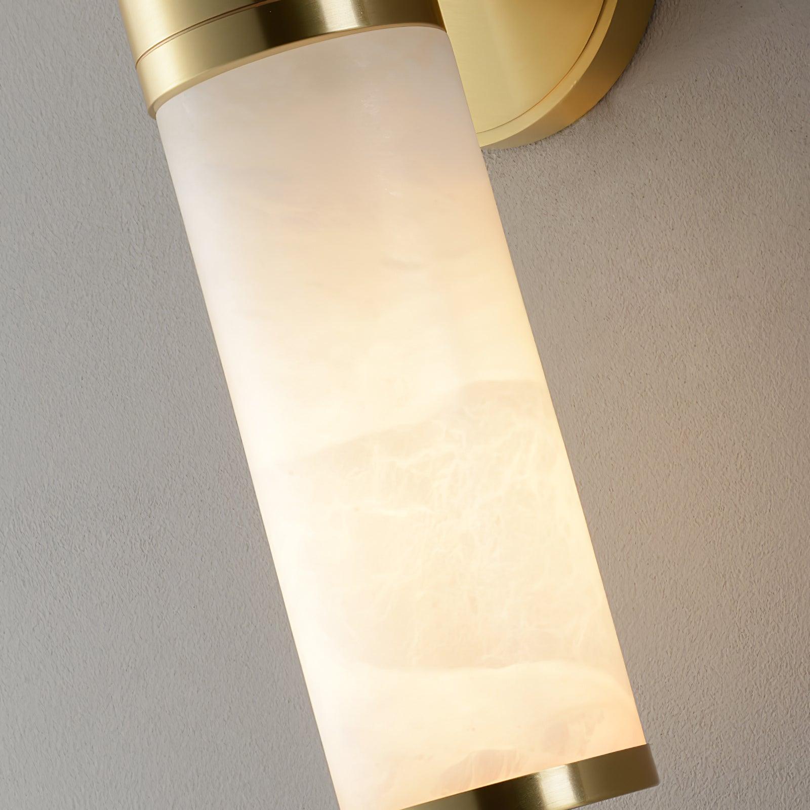 Kaia Minimalist Alabaster Wall Lamp - Neutralighting