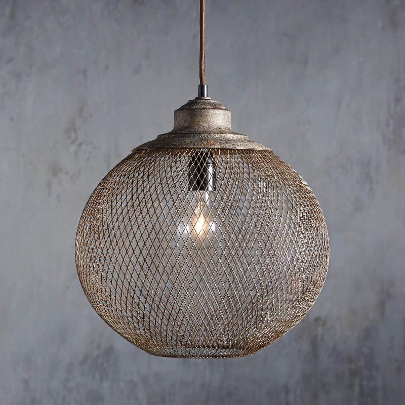 Aursorir Modern Minimalistisch Mesh Pendelleuchte-Letslighting