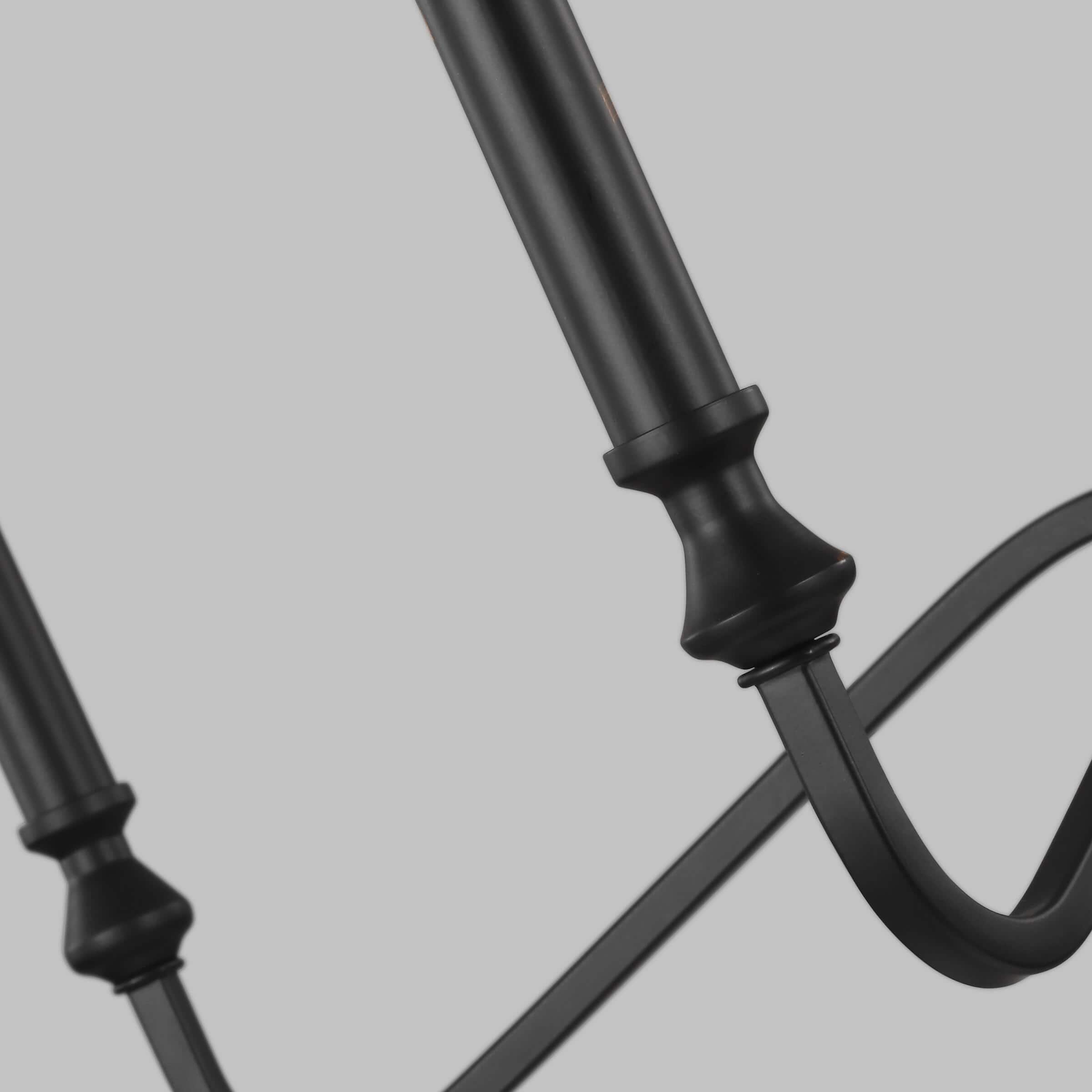 Ulsilus Vintage Industrial Brass Metal Chandelier - Letslighting