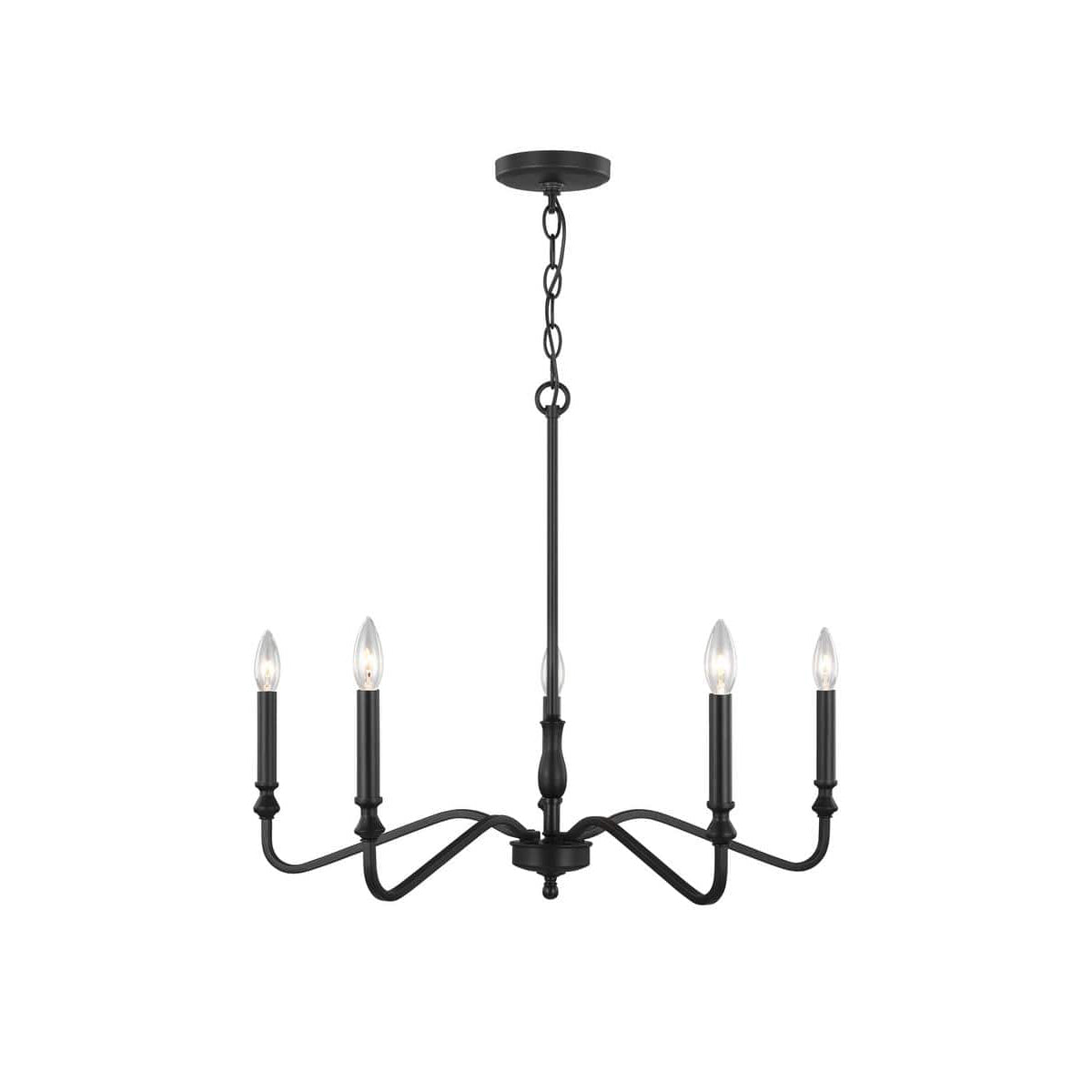 Ulsilus Vintage Industrial Brass Metal Chandelier - Letslighting