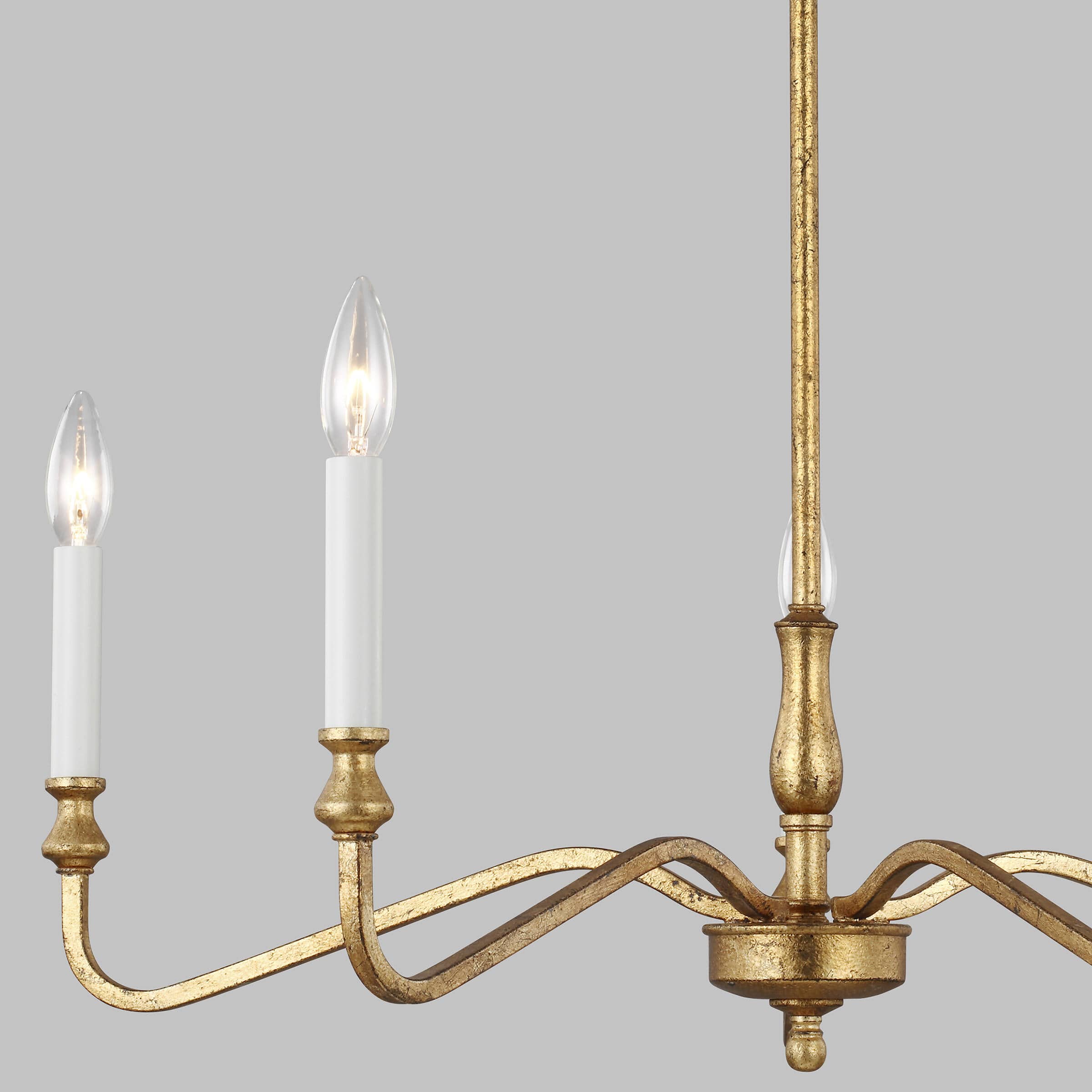 Ulsilus Vintage Industrial Brass Metal Chandelier - Letslighting