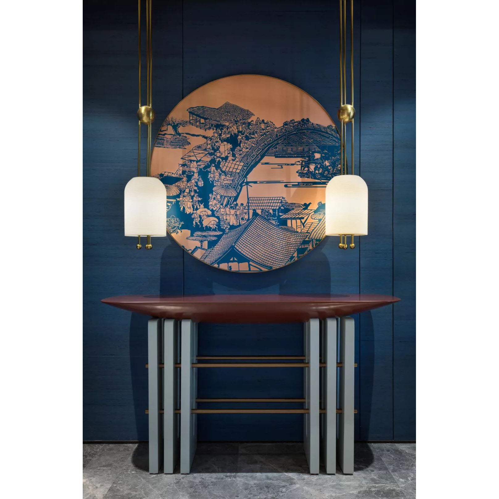 Ucaryra Eleganz Glas Laterne Pendelleuchte-Letslighting