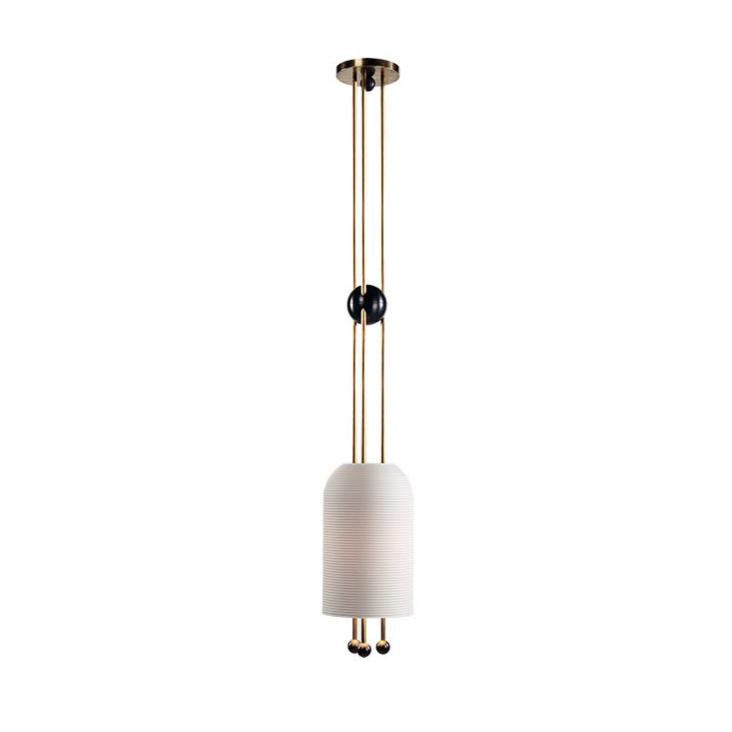 Ucaryra Eleganz Glas Laterne Pendelleuchte-Letslighting