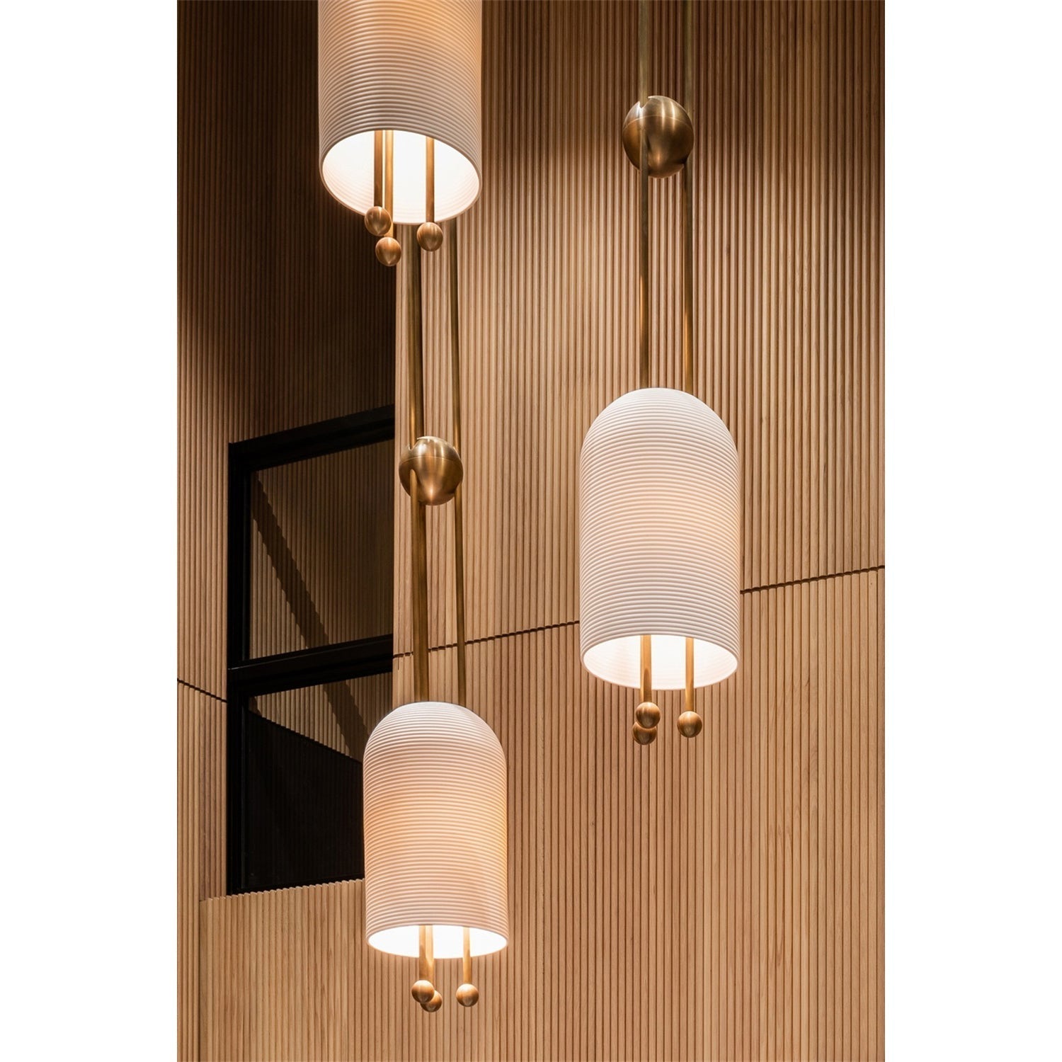 Ucaryra Eleganz Glas Laterne Pendelleuchte-Letslighting