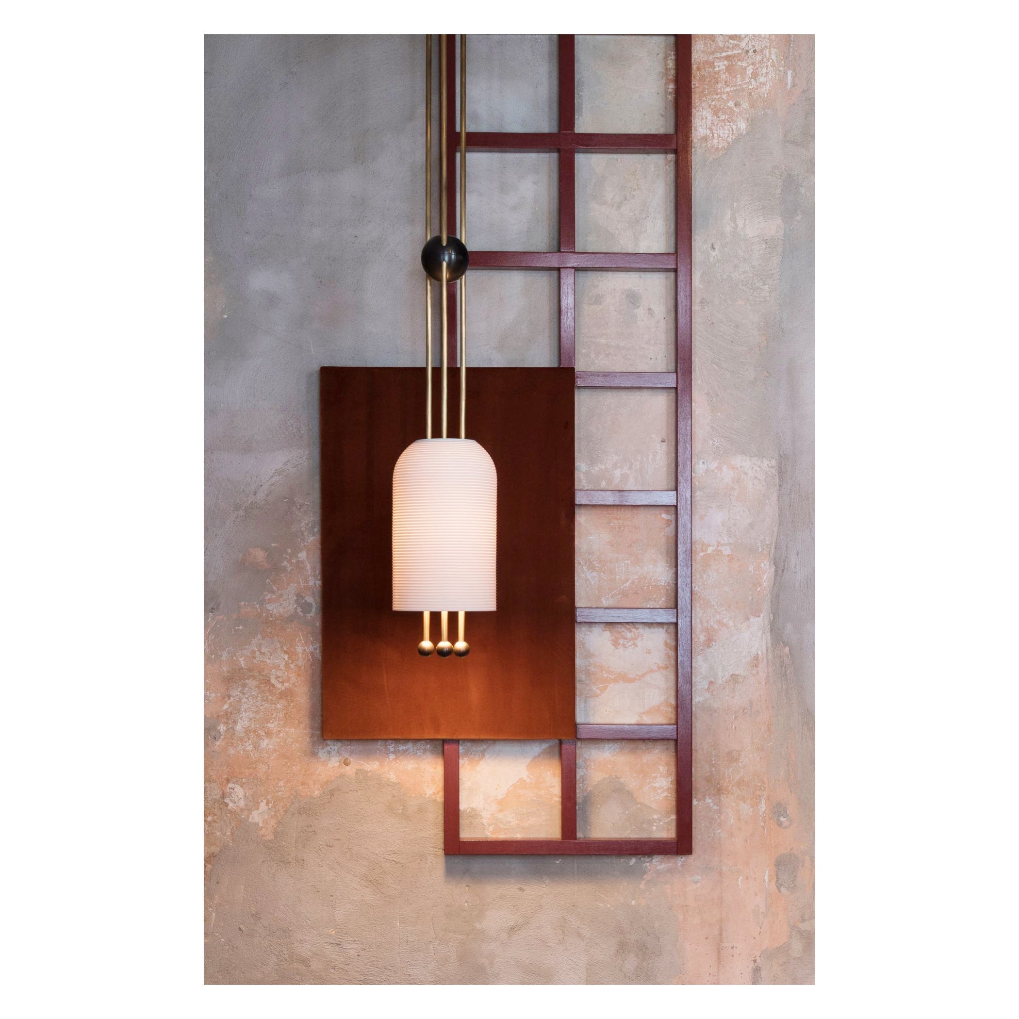 Ucaryra Eleganz Glas Laterne Pendelleuchte-Letslighting
