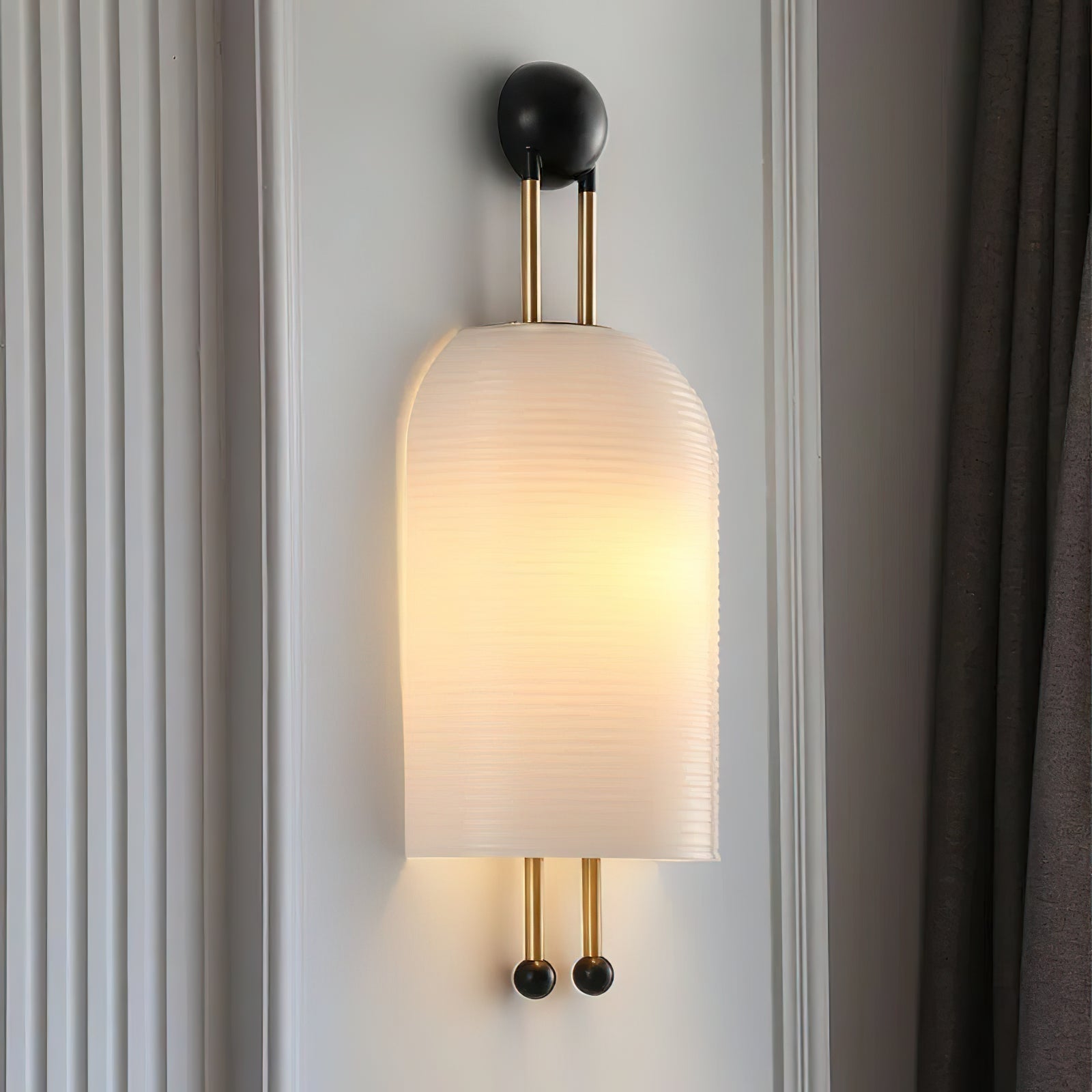 Zelaeora Glaslaternen-Wandleuchte-Letslighting