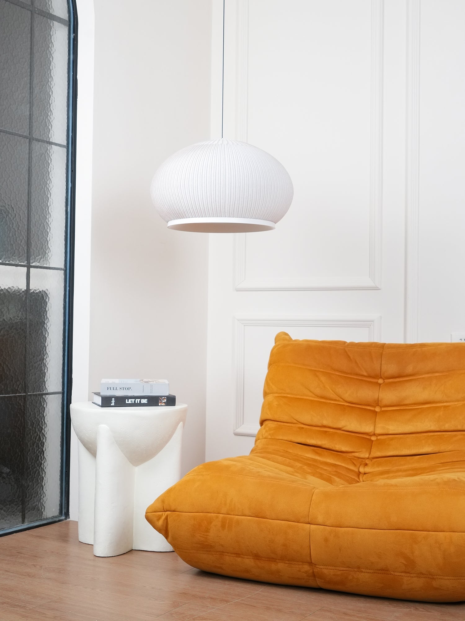 Blythe Minimalistisch Stoff Pendelleuchte Leuchte-Letslighting
