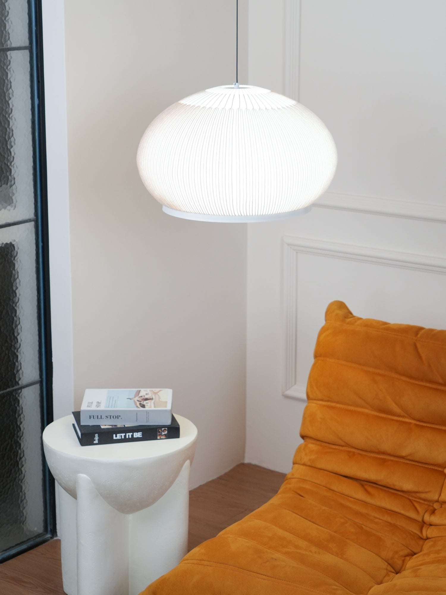 Blythe Minimalistisch Stoff Pendelleuchte Leuchte-Letslighting