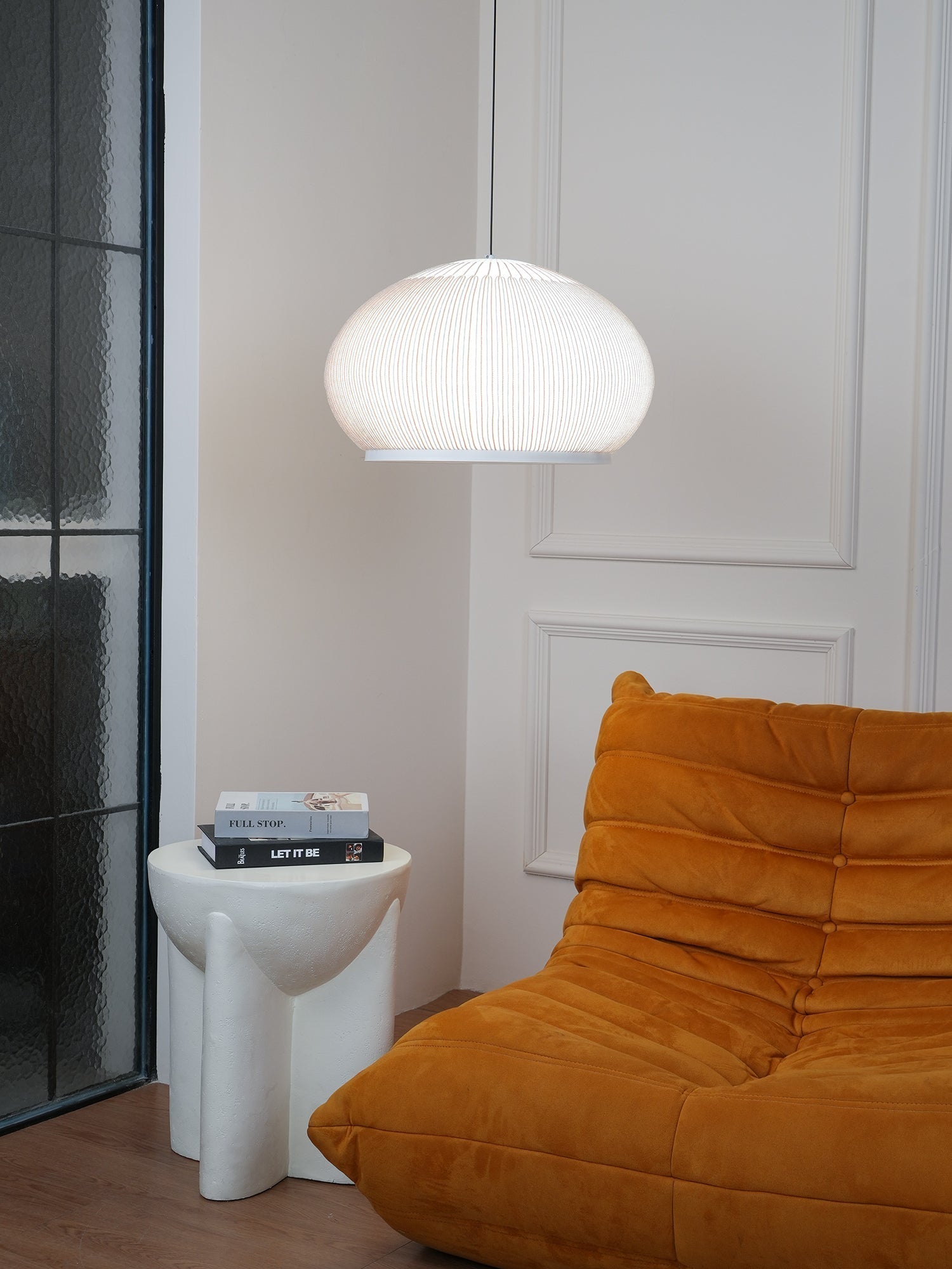 Blythe Minimalistisch Stoff Pendelleuchte Leuchte-Letslighting
