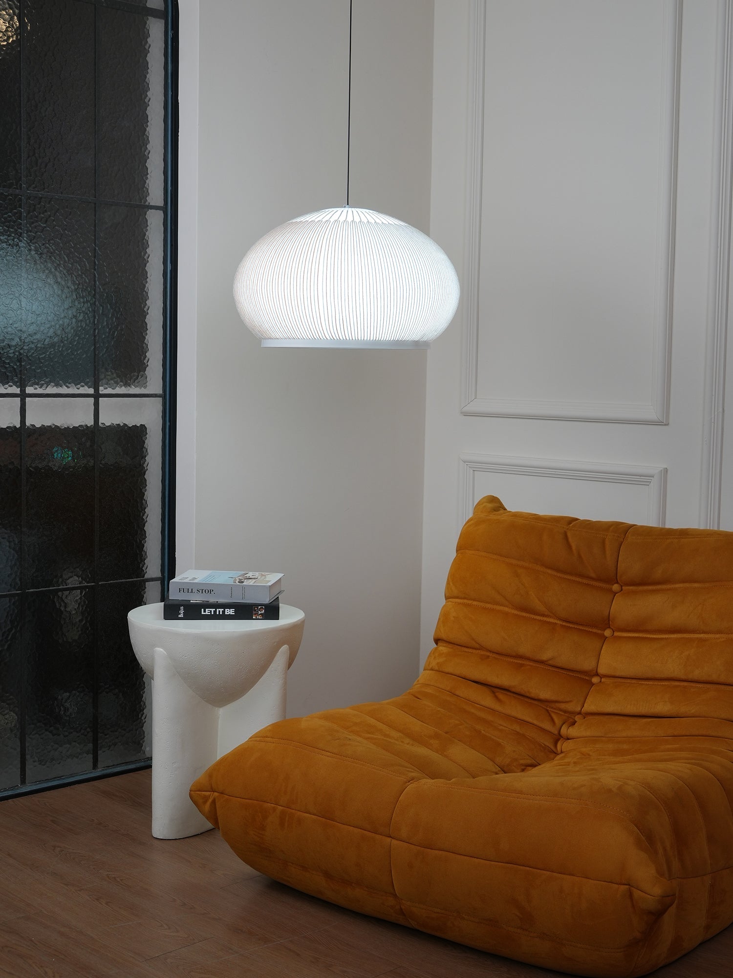 Blythe Minimalistisch Stoff Pendelleuchte Leuchte-Letslighting