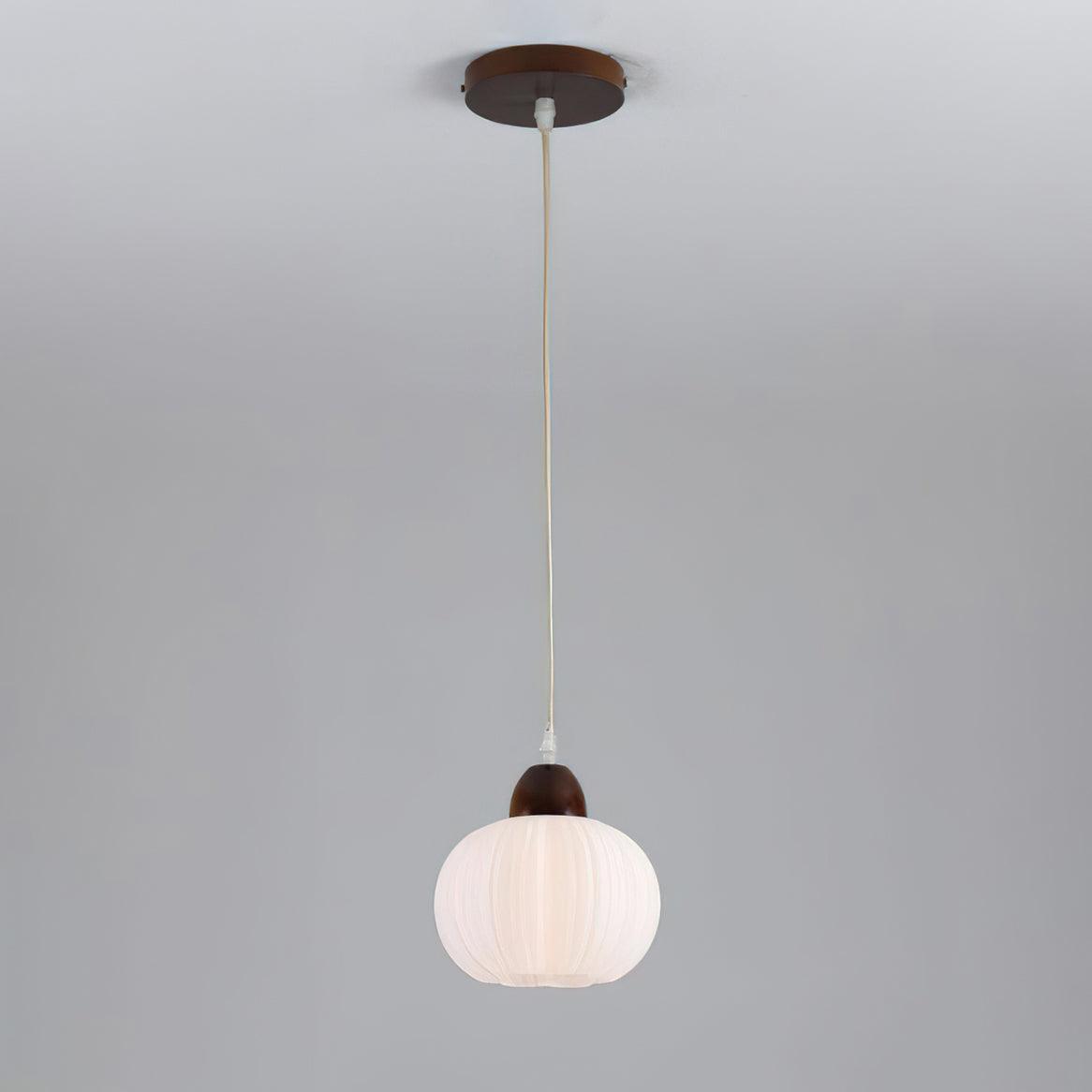 Pumpkin Moderne Holz Pendelleuchte-Letslighting