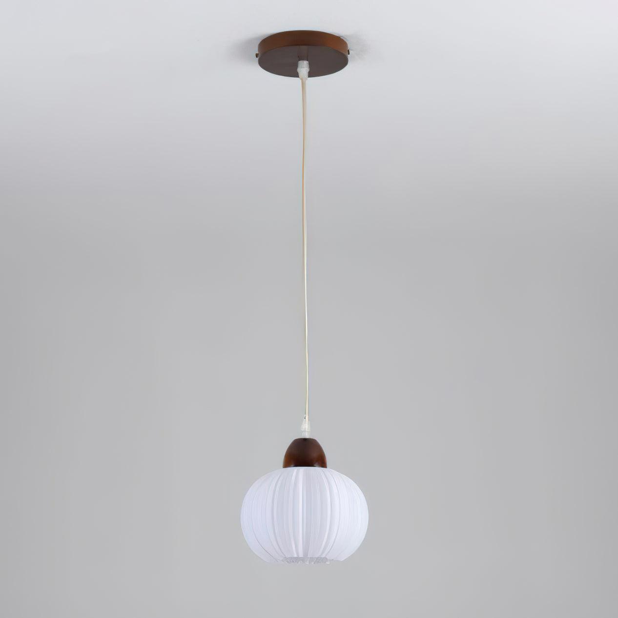 Pumpkin Moderne Holz Pendelleuchte-Letslighting