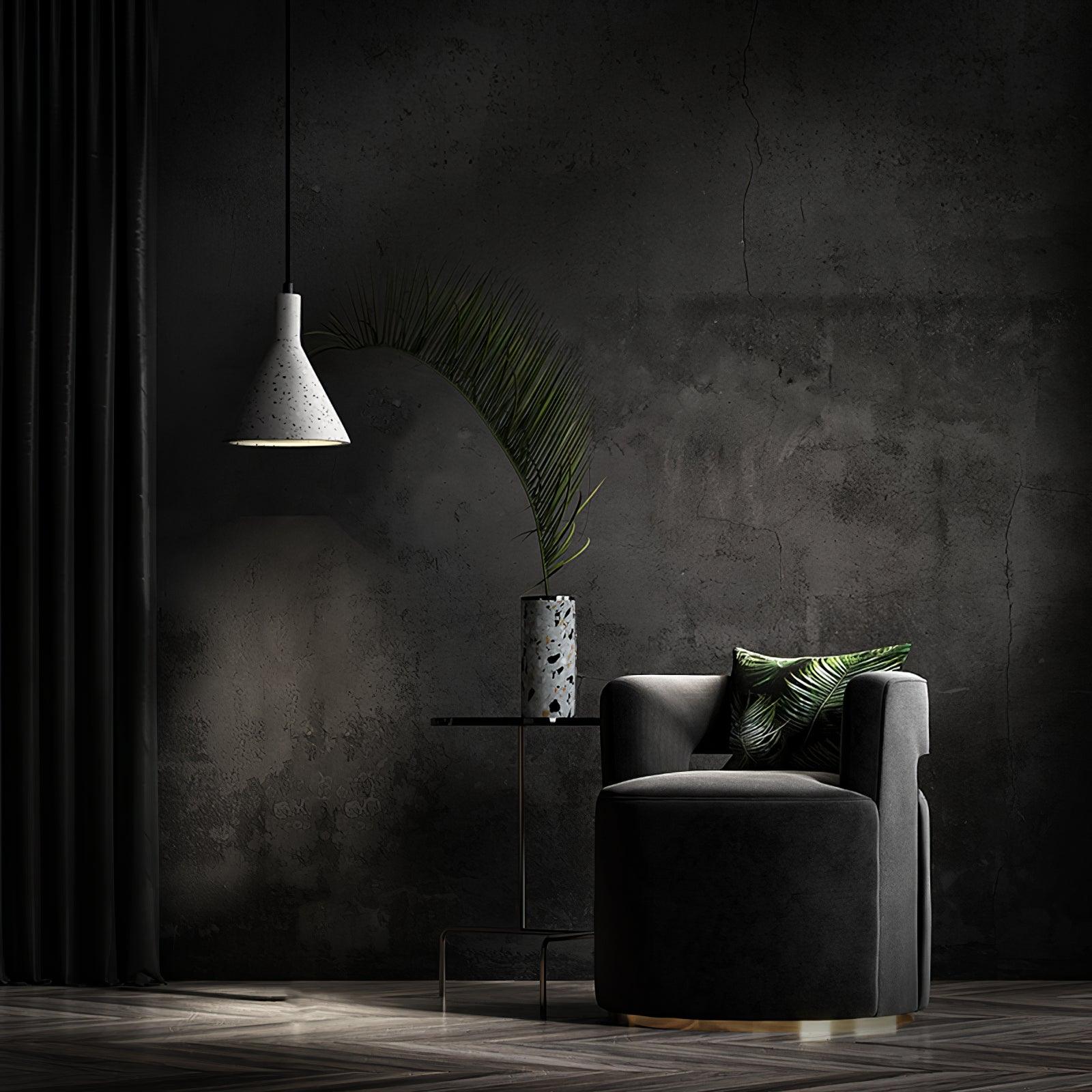 Aurshaor Minimalistische Zement Pendelleuchte-Letslighting