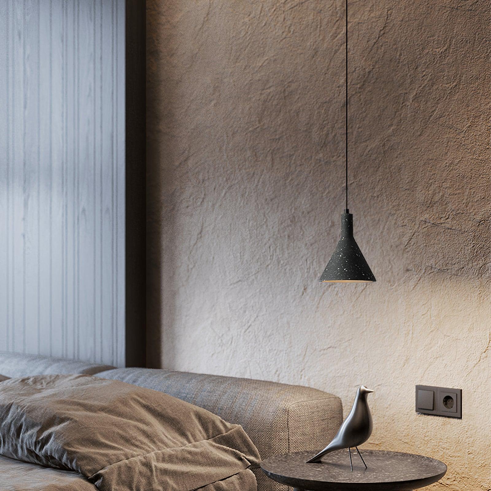 Aurshaor Minimalistische Zement Pendelleuchte-Letslighting