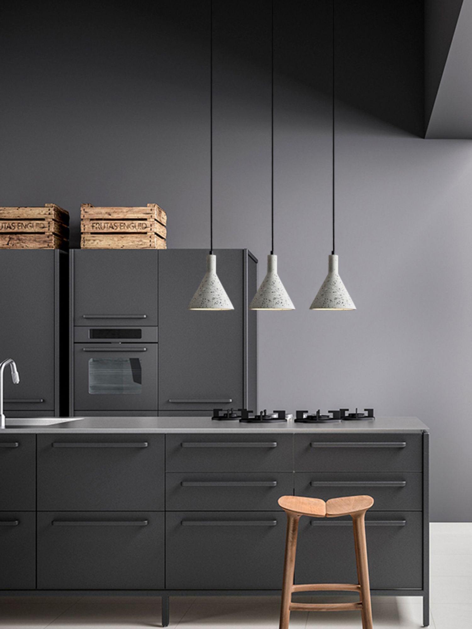 Aurshaor Minimalistische Zement Pendelleuchte-Letslighting