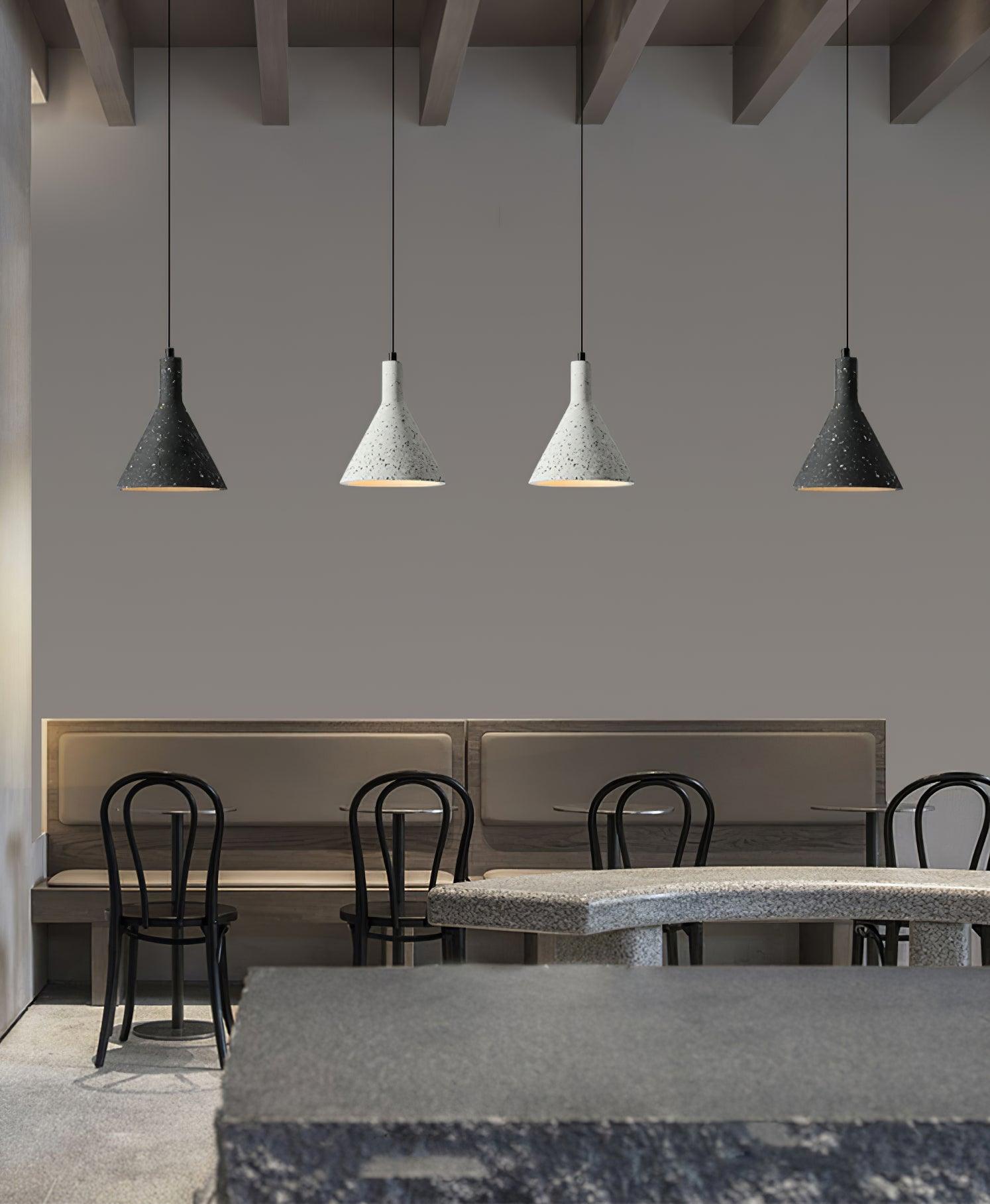Aurshaor Minimalistische Zement Pendelleuchte-Letslighting