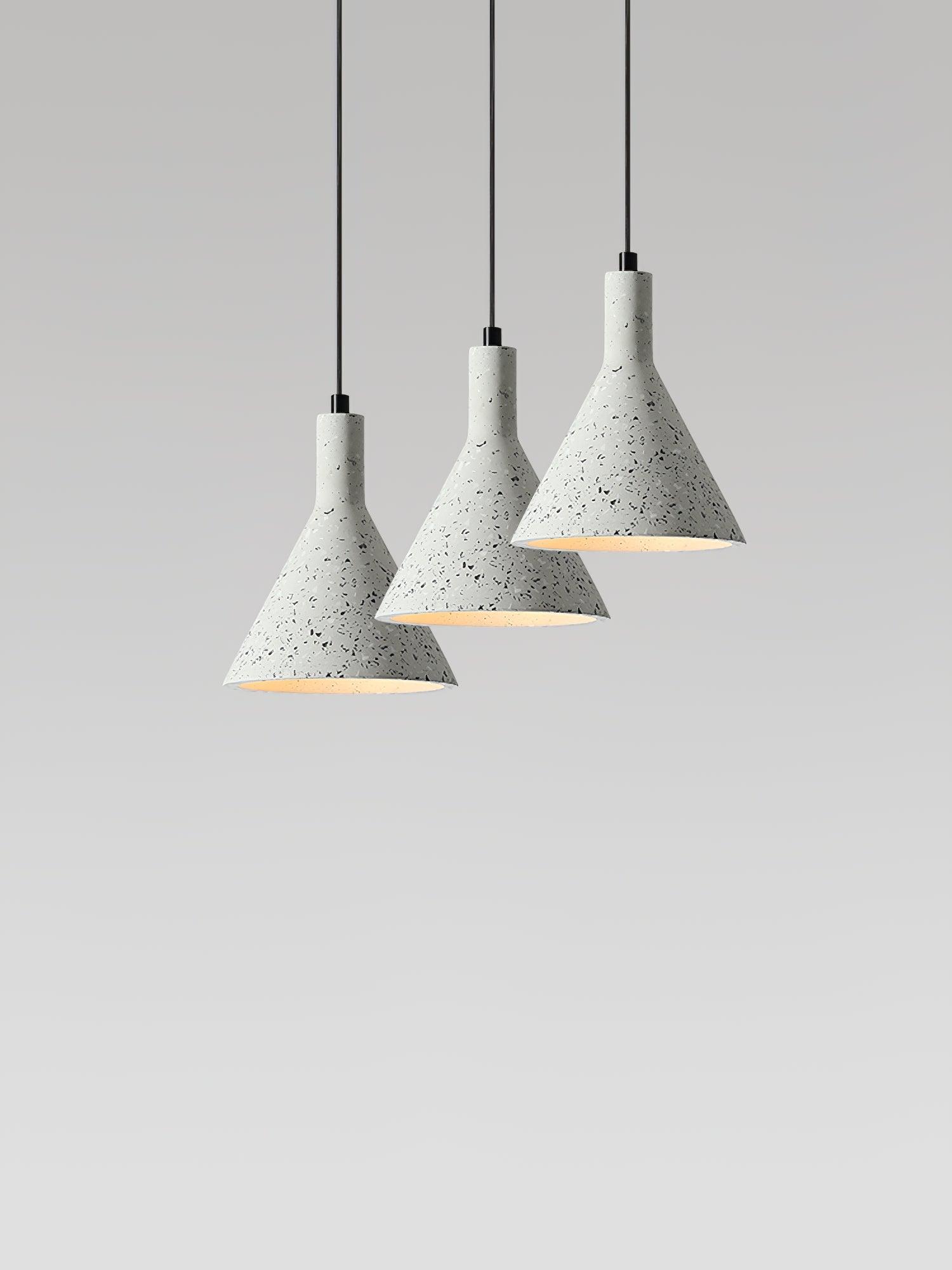 Aurshaor Minimalistische Zement Pendelleuchte-Letslighting