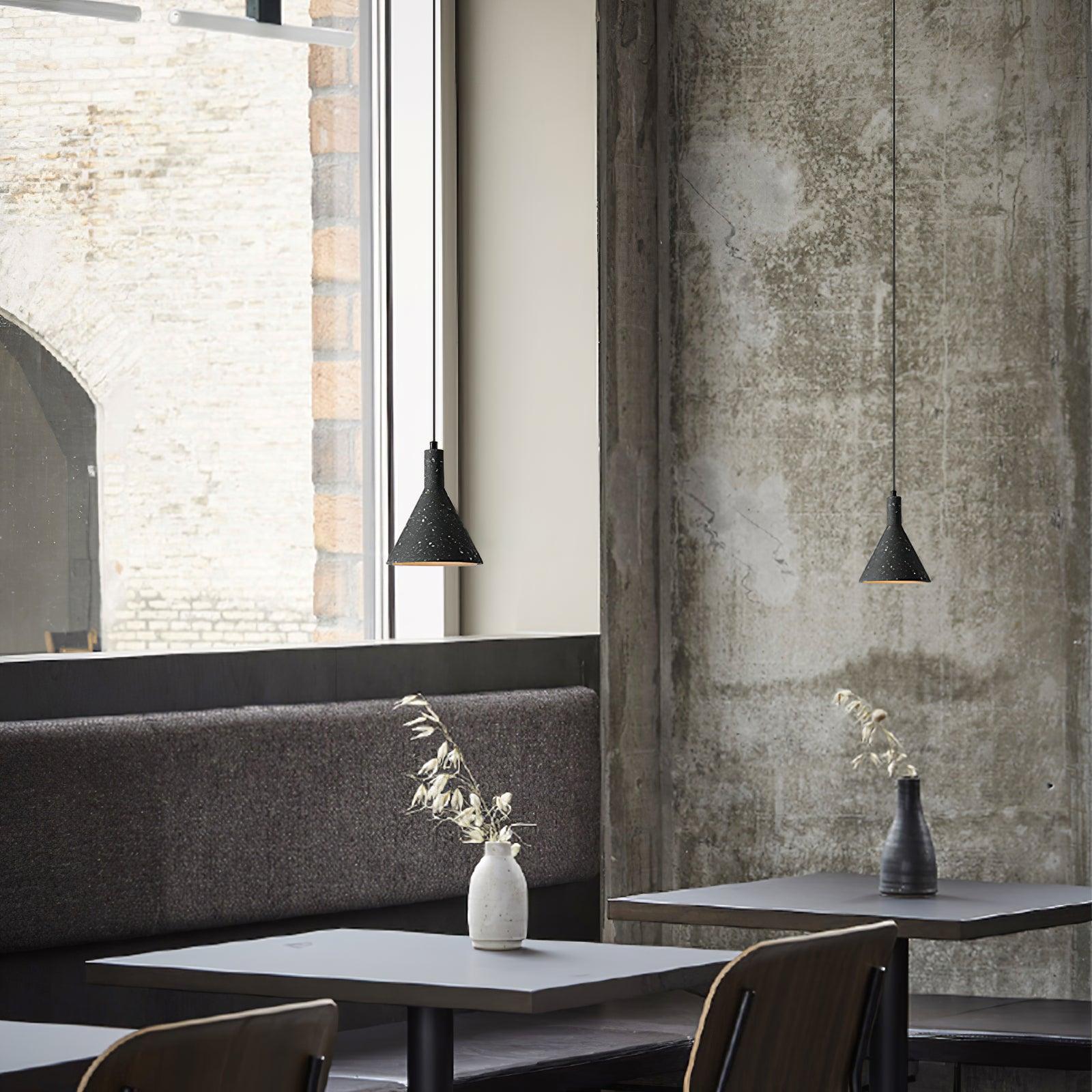 Aurshaor Minimalistische Zement Pendelleuchte-Letslighting