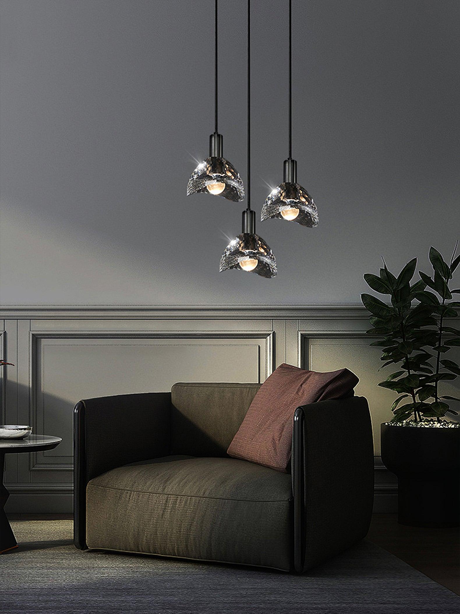 Syvinor Premium Nordisch Kunst Glas Pendelleuchte-Letslighting