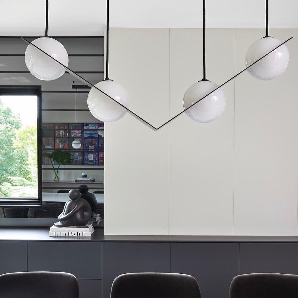 Orbion Black Pendant Lamp - Blowlighting