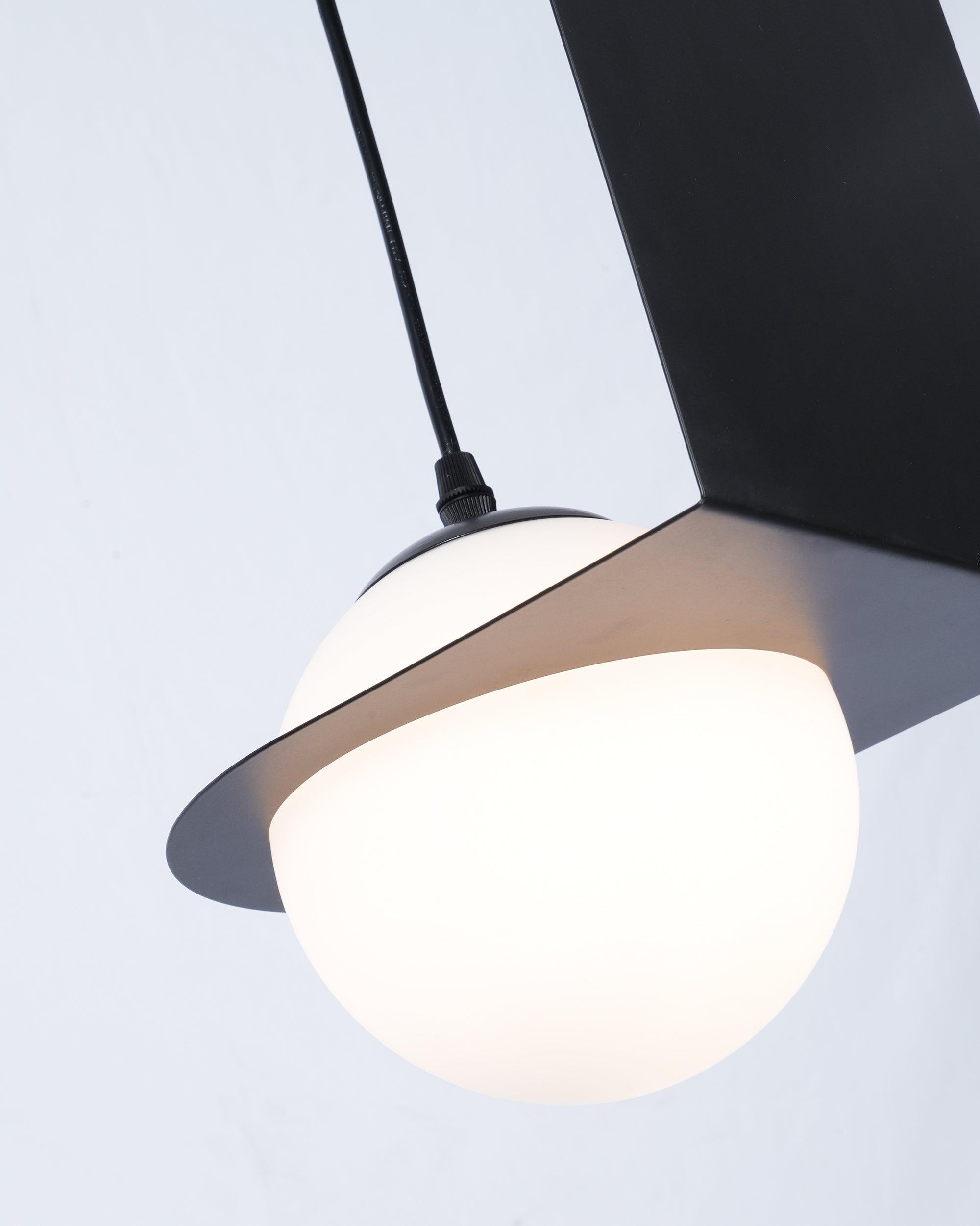 Orbion Black Pendant Lamp - Blowlighting