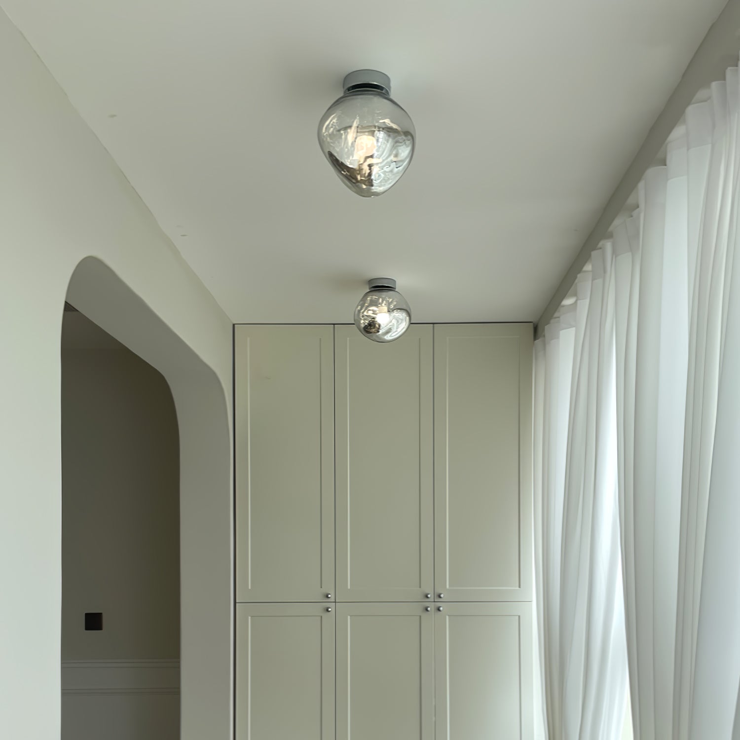 Auden Bernstein-Glas Wandleuchte-Letslighting