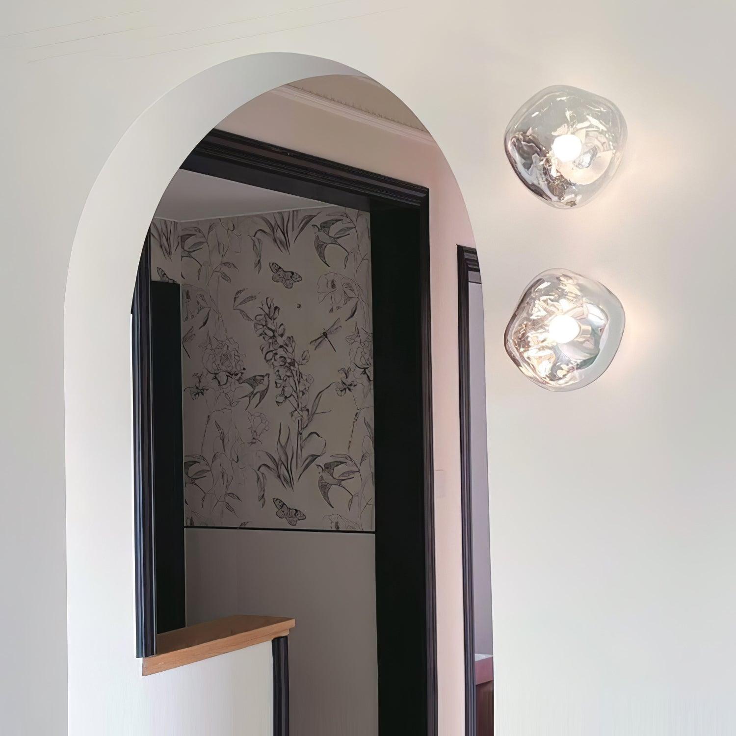 Auden Bernstein-Glas Wandleuchte-Letslighting