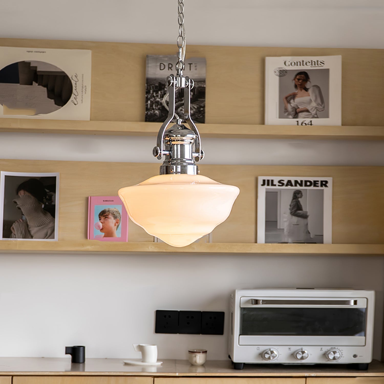Zomiria Premium Nordic Art Glas Pendelleuchte-Letslighting