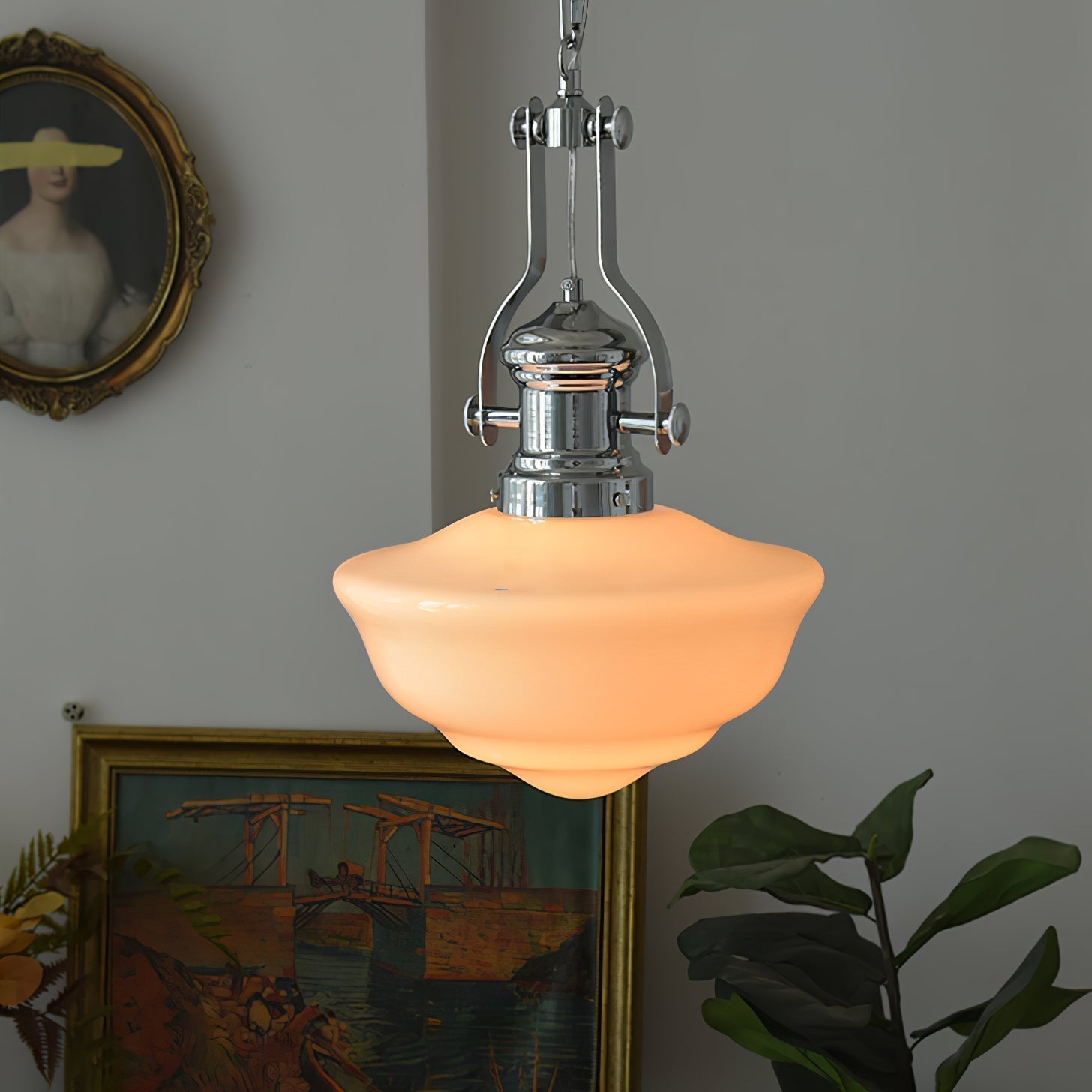 Zomiria Premium Nordic Art Glas Pendelleuchte-Letslighting