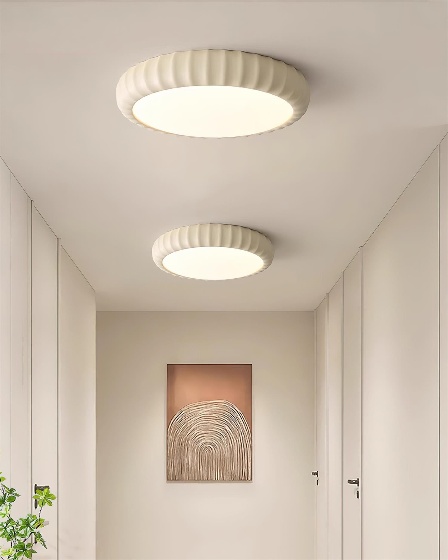 Deckenleuchte Sanft Grün Harz Minimalistisch Einbau Modern-Letslighting