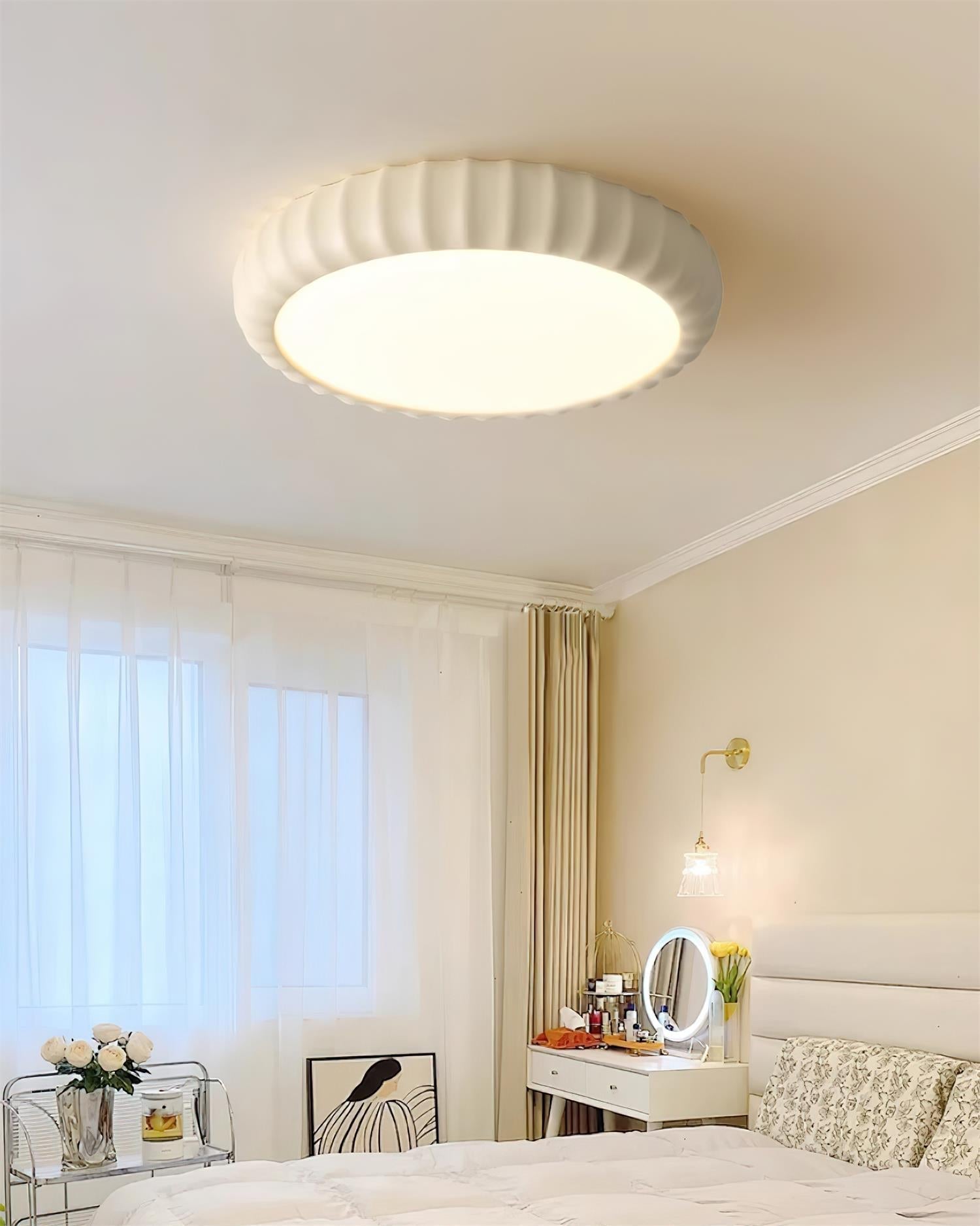 Deckenleuchte Sanft Grün Harz Minimalistisch Einbau Modern-Letslighting