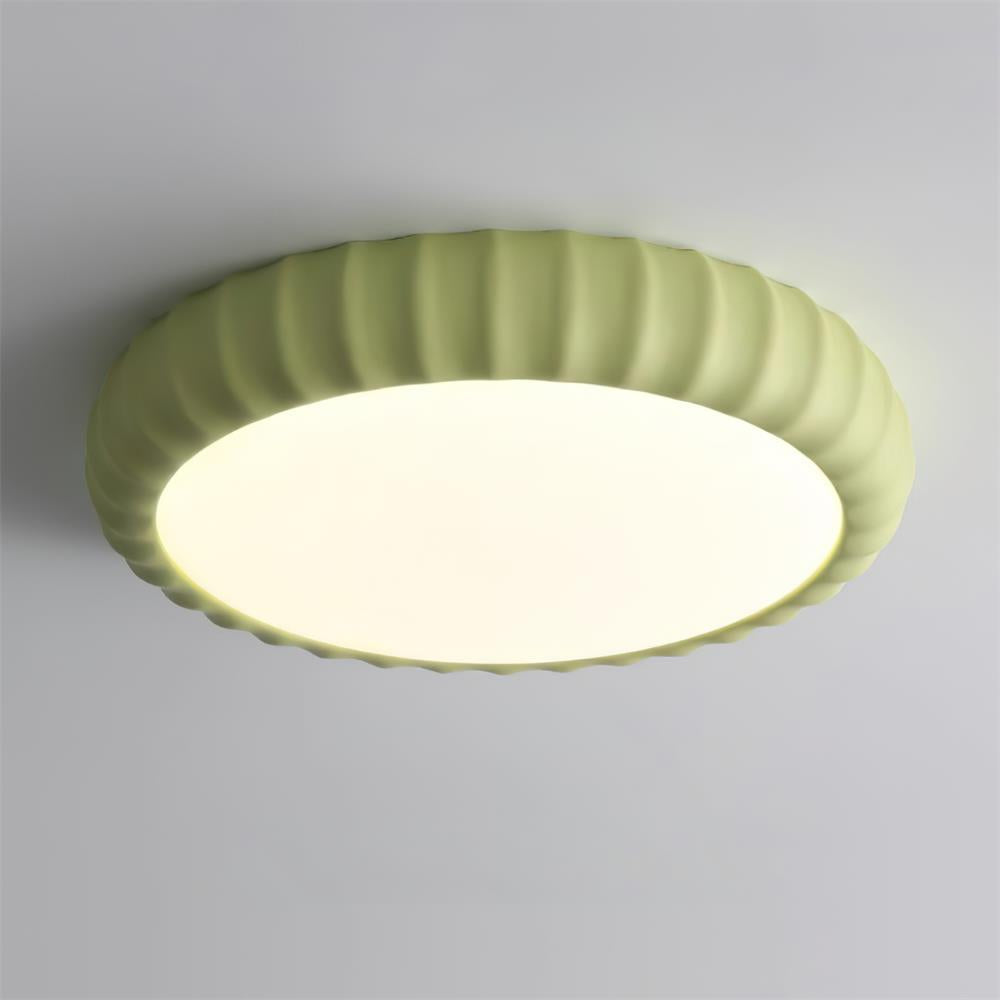 Deckenleuchte Sanft Grün Harz Minimalistisch Einbau Modern-Letslighting