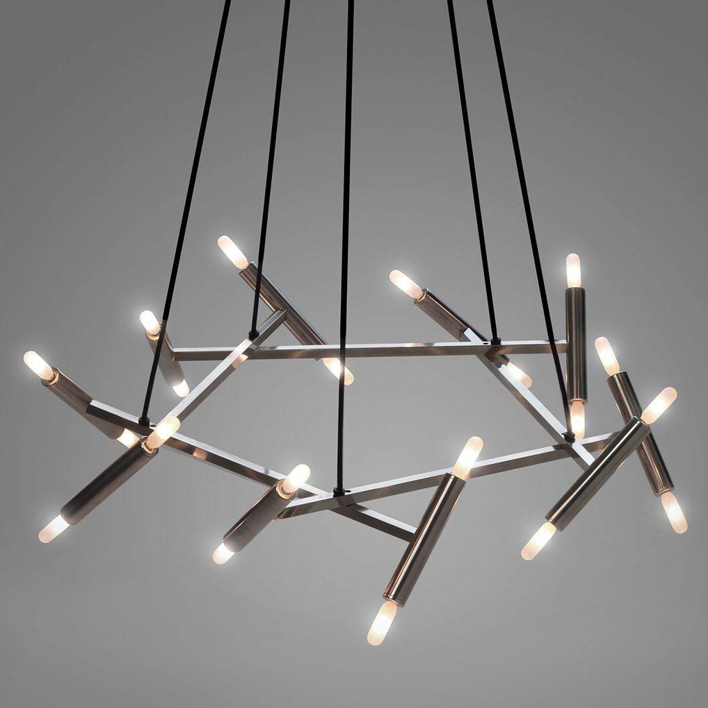 Astra Moderner Kronleuchter aus Messing-Letslighting