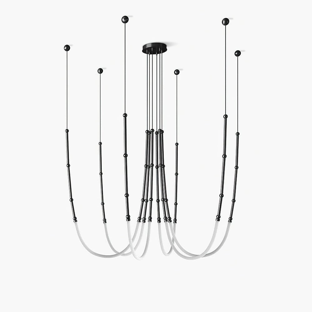 Lustra Kronleuchter Leda LED Flexibel Modern Skulptural-Letslighting