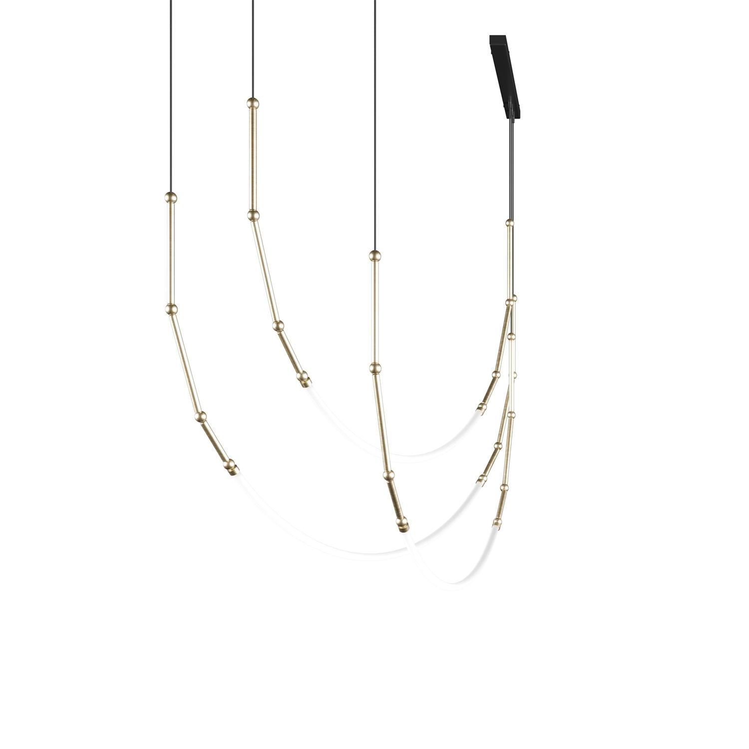 Lustra Kronleuchter Leda LED Flexibel Modern Skulptural-Letslighting