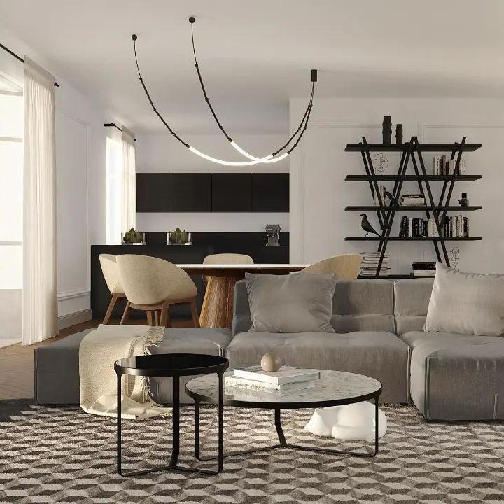 Lustra Kronleuchter Leda LED Flexibel Modern Skulptural-Letslighting