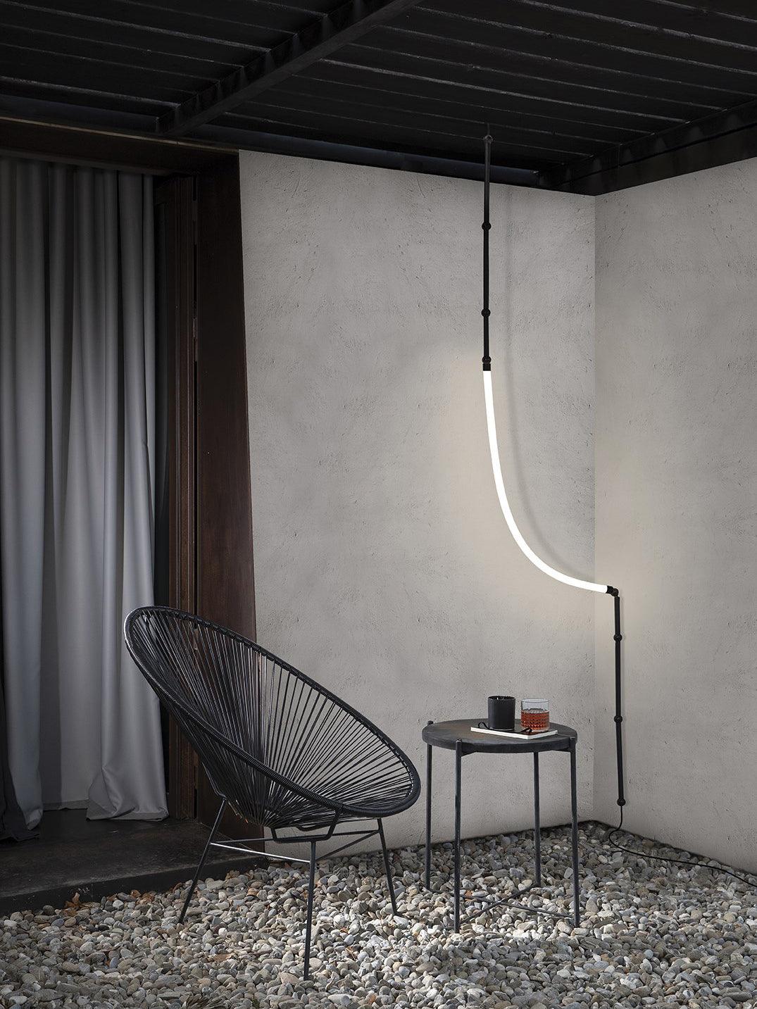 Lustra Kronleuchter Leda LED Flexibel Modern Skulptural-Letslighting