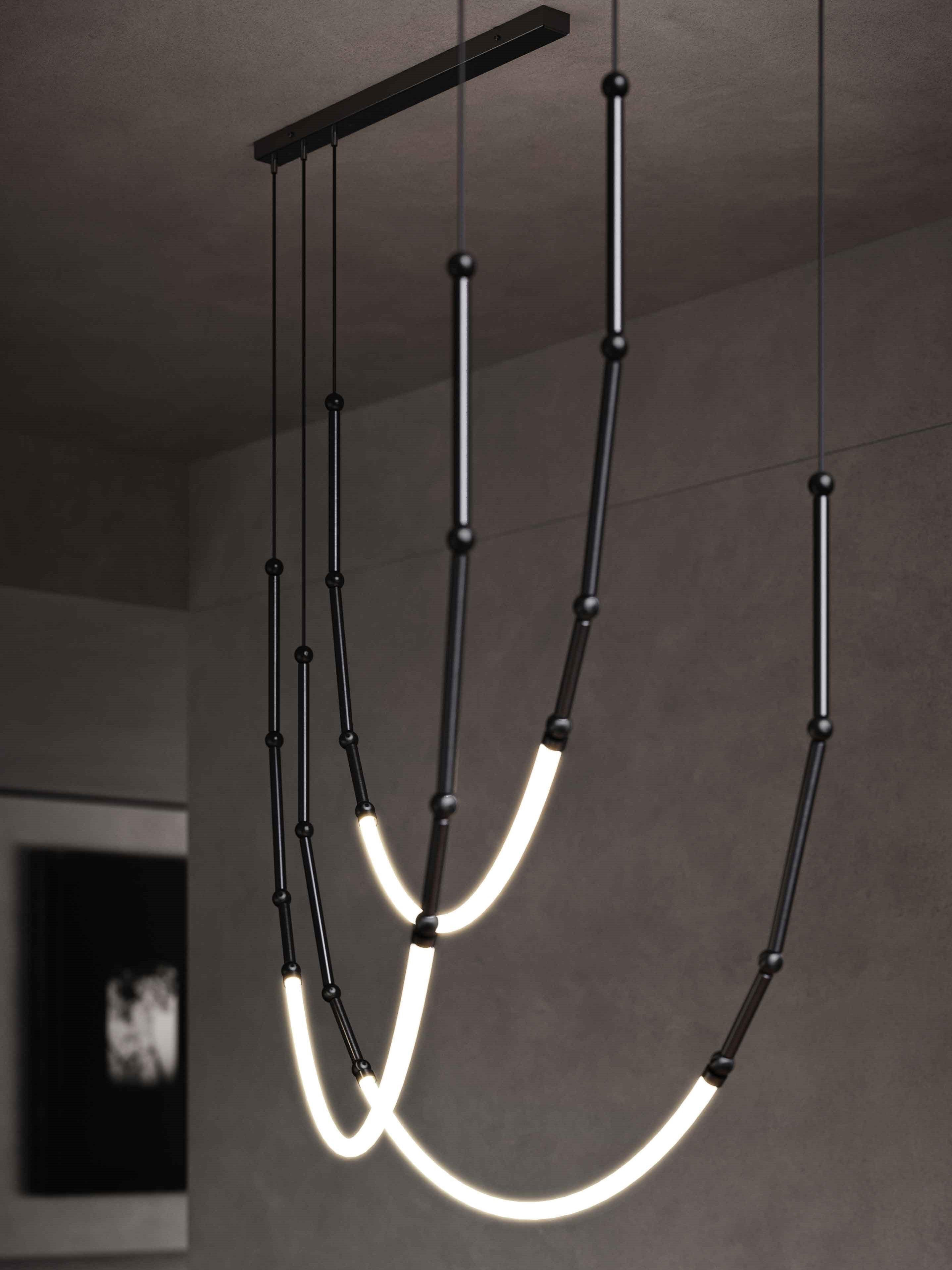 Ormirara Modern Minimalist Metal Chandelier - Letslighting