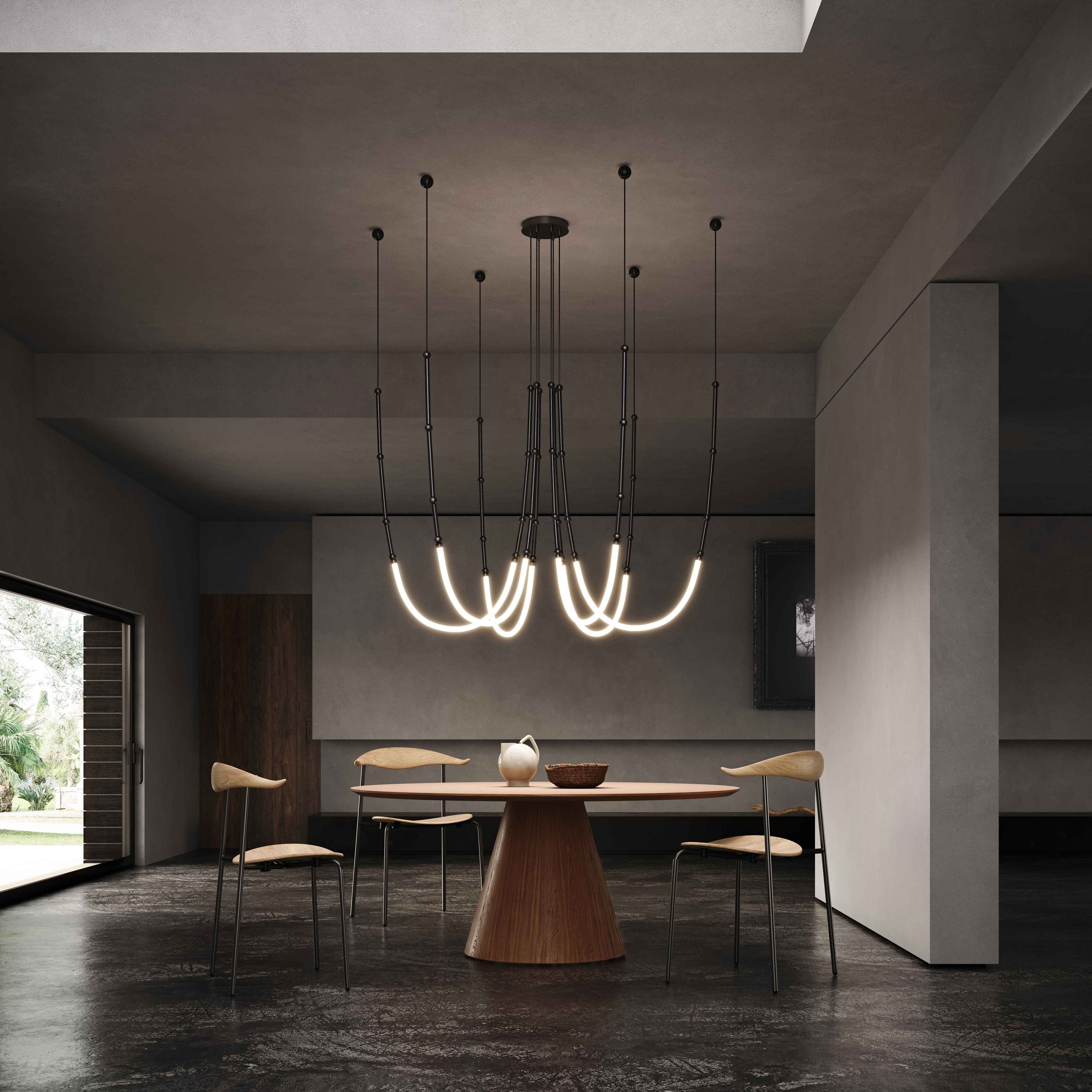 Ormirara Modern Minimalist Metal Chandelier - Letslighting