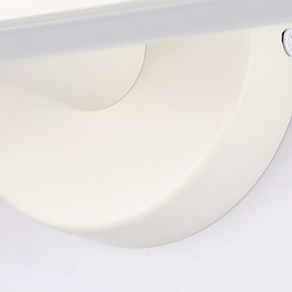 Arisha Minimalistisch Linear LED Spiegelfront Wandleuchte Weiß Badezimmer Innen Metall&Acryl