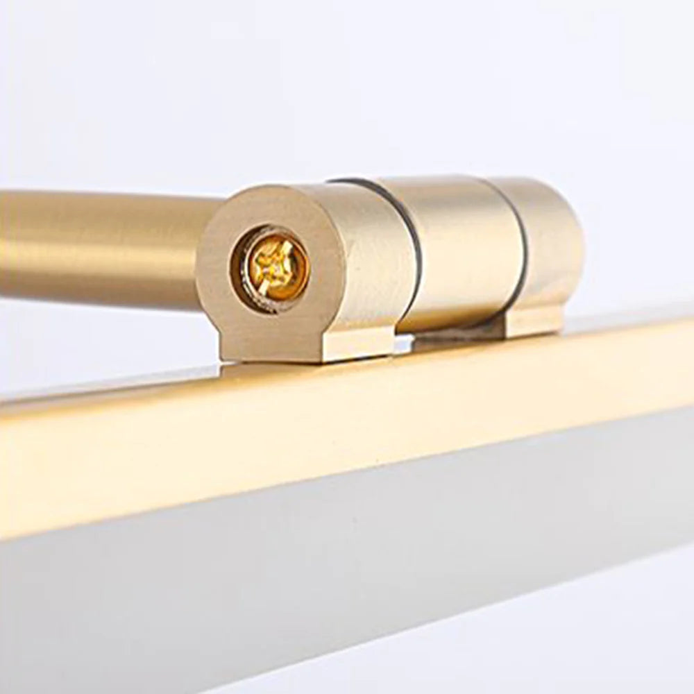 Arisha Modern Linear LED Wandleuchte Schwarz/Gold Badezimmer Metall&Acryl