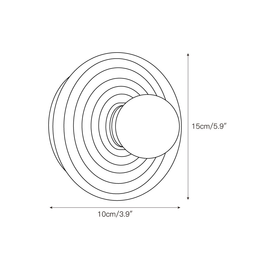 Syraean Modern Minimalist Alabaster Glass Wall Lamp - Letslighting