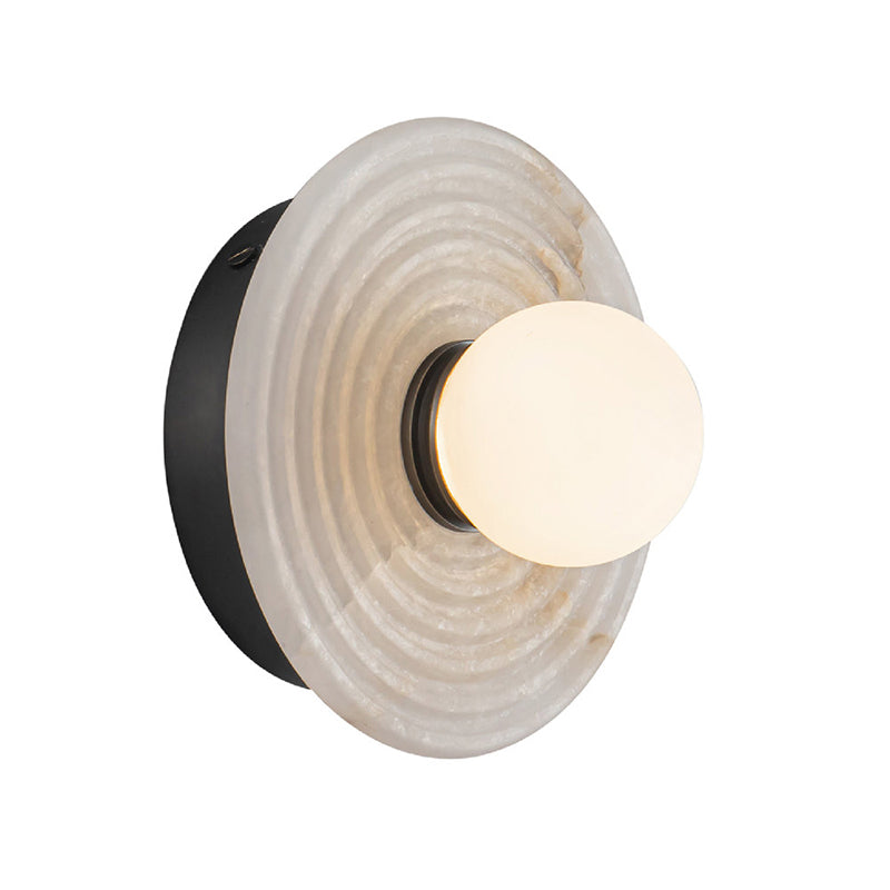 Syraean Modern Minimalist Alabaster Glass Wall Lamp - Letslighting