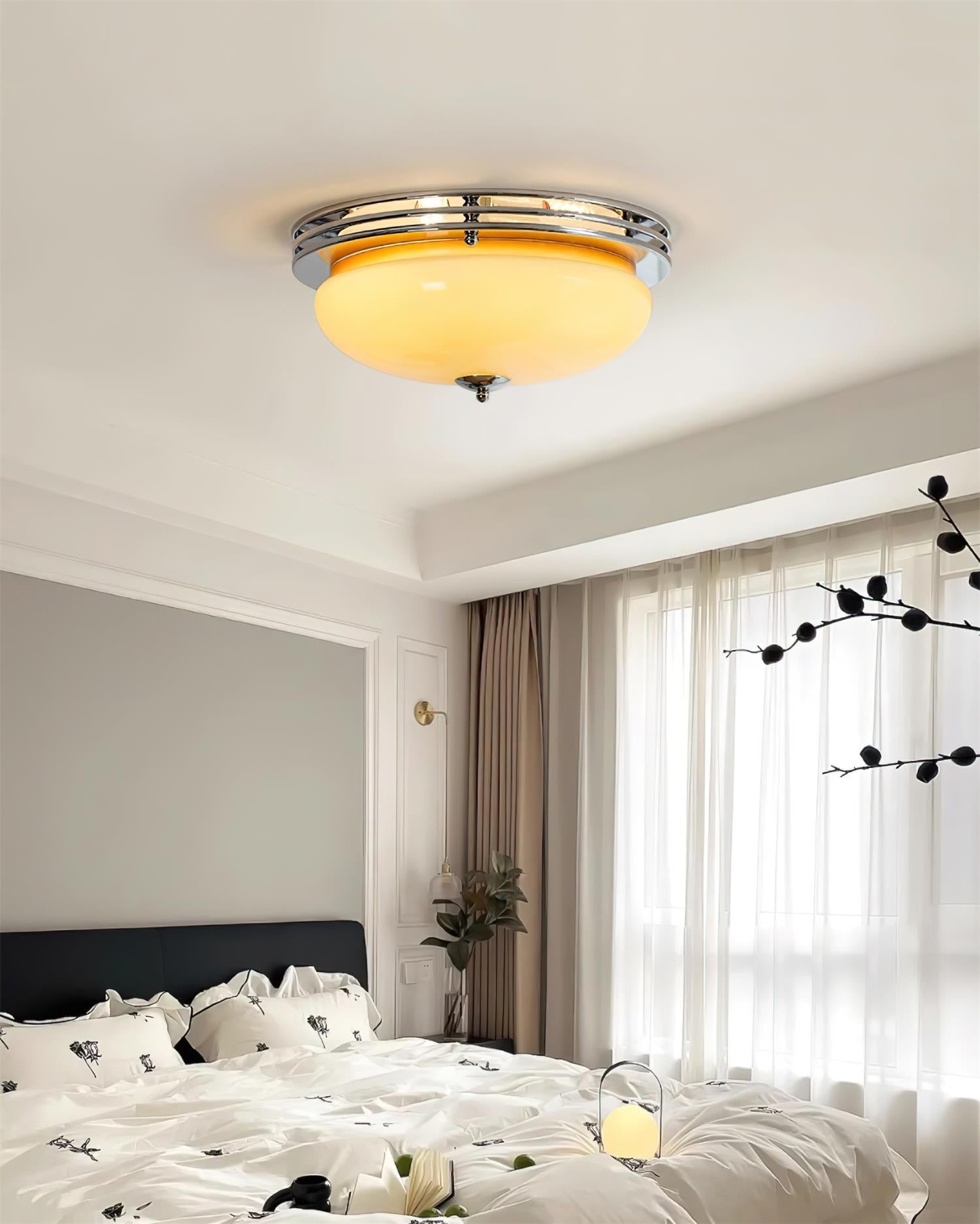 Sage Moderne Deckenleuchte aus Metall und Glas-Letslighting